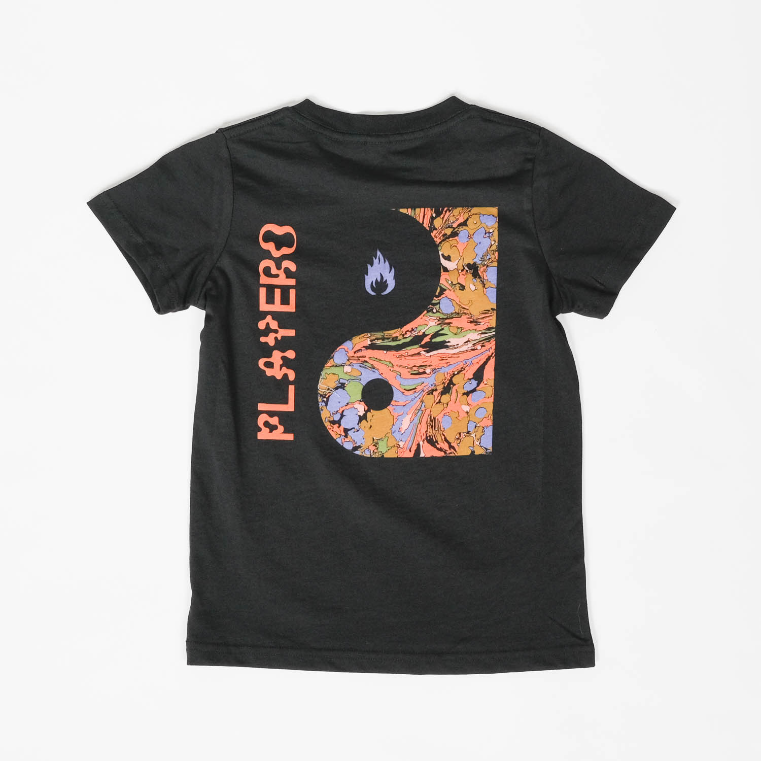 Acid Splash Yin Yang Kids Tee 
