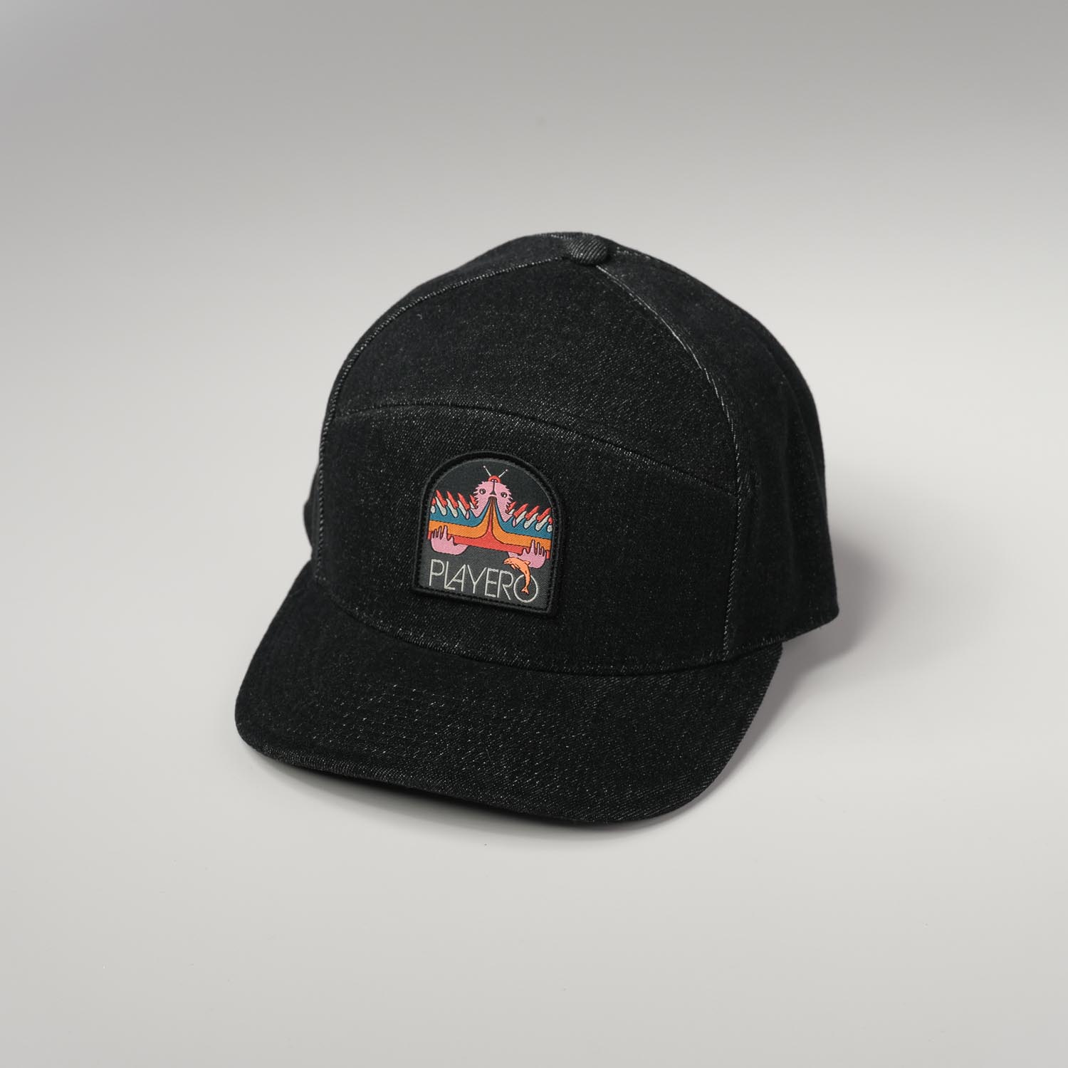 Alien Waves 5-Panel Cap Black