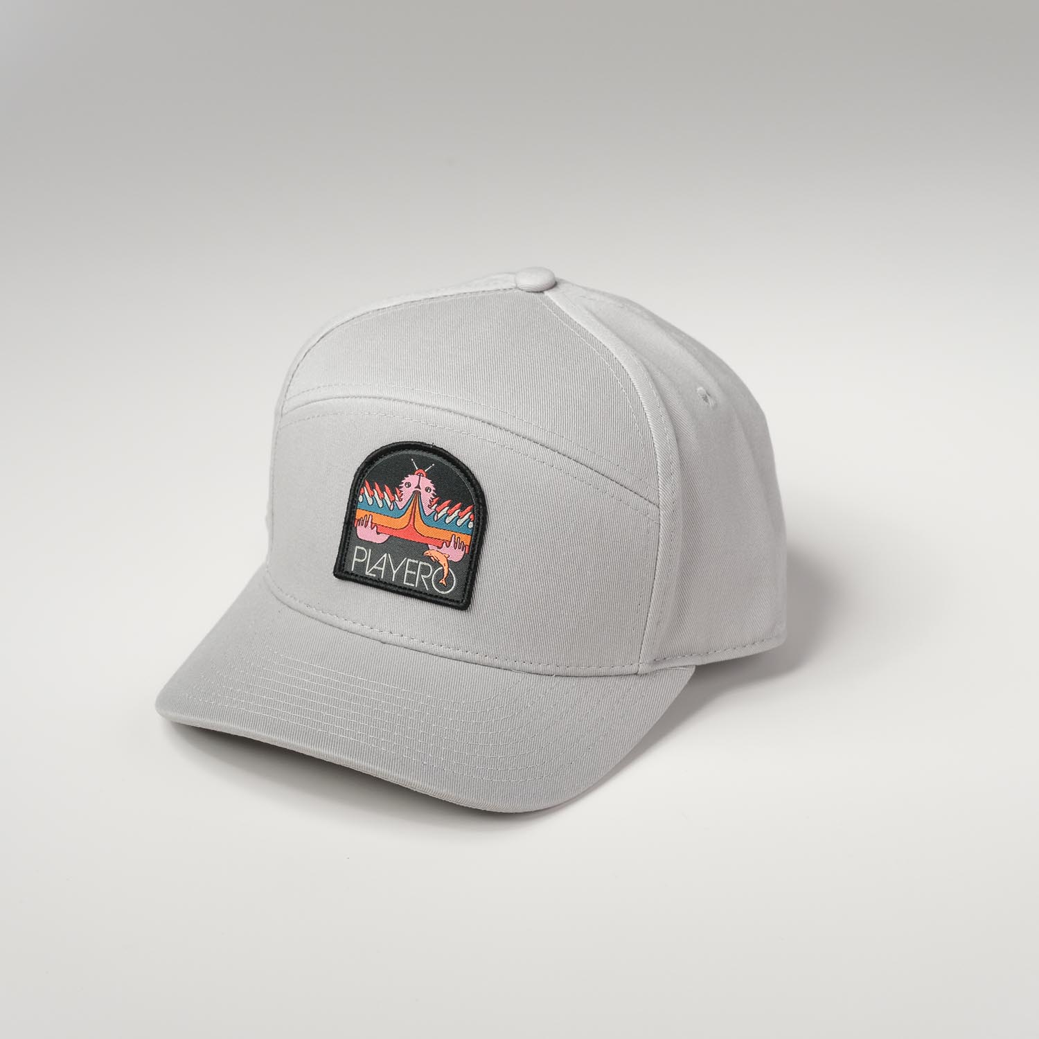Alien Waves 5-Panel Cap Grey
