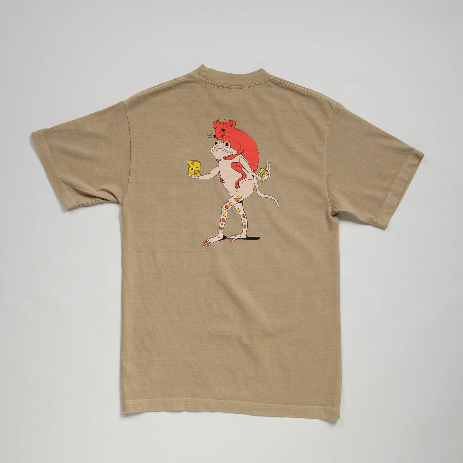 Amigos Mens Tee Beige