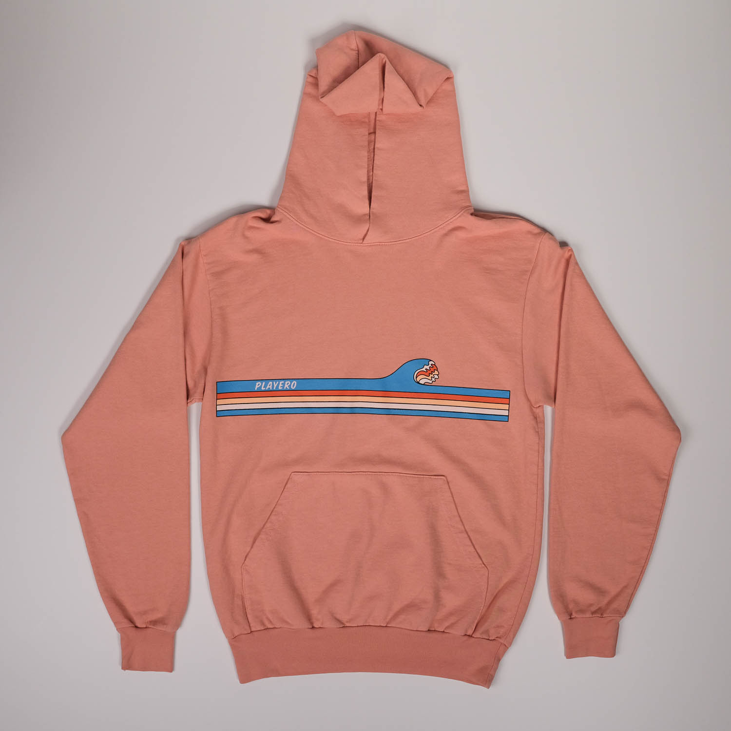 Shore Break Unisex Towel Hoodie  Peach