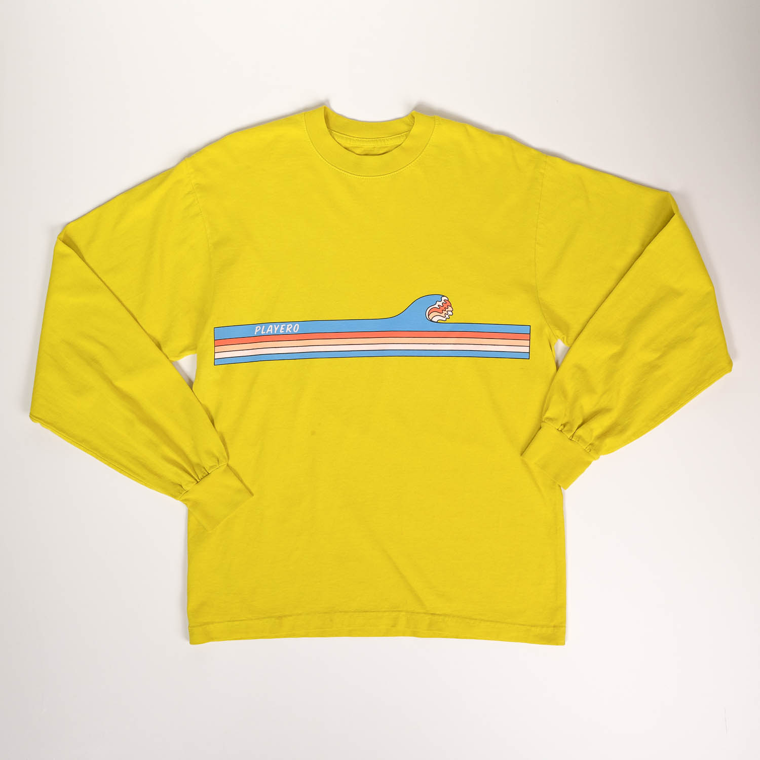 Shore Break Mens Long Sleeve Yellow