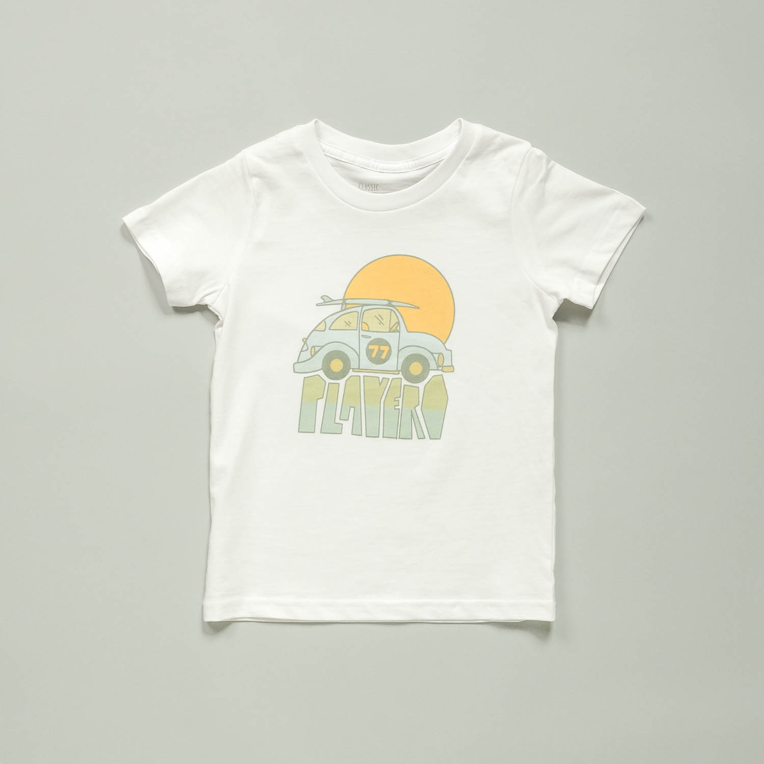 Beetle Kids Tee White