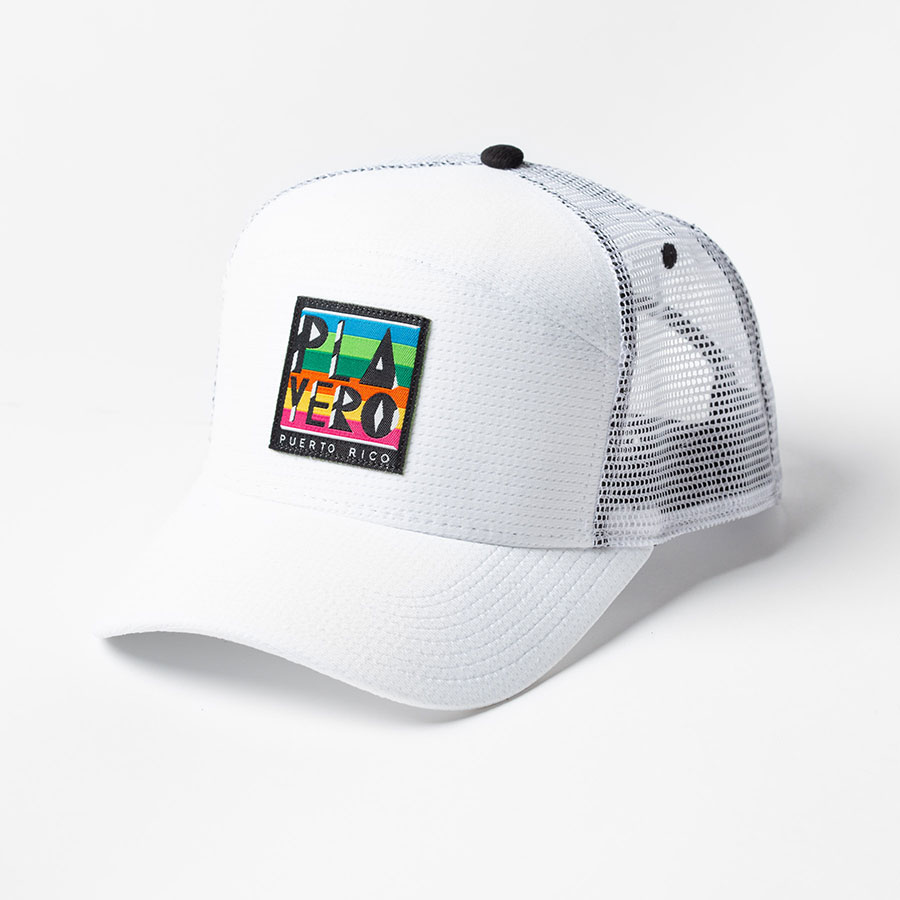 Bloqui HEX Trucker White