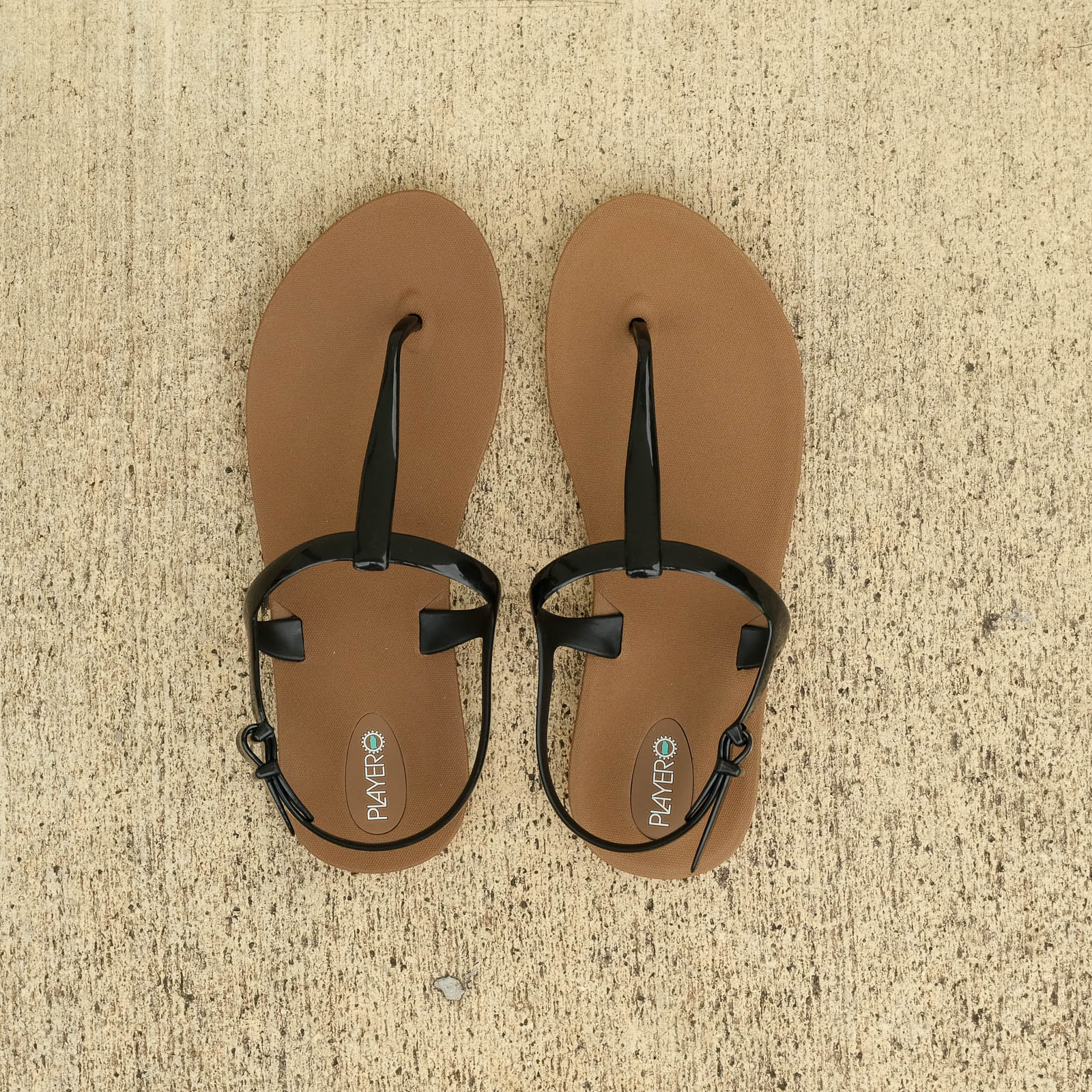 Bonbon Womens Sandal Tan Black