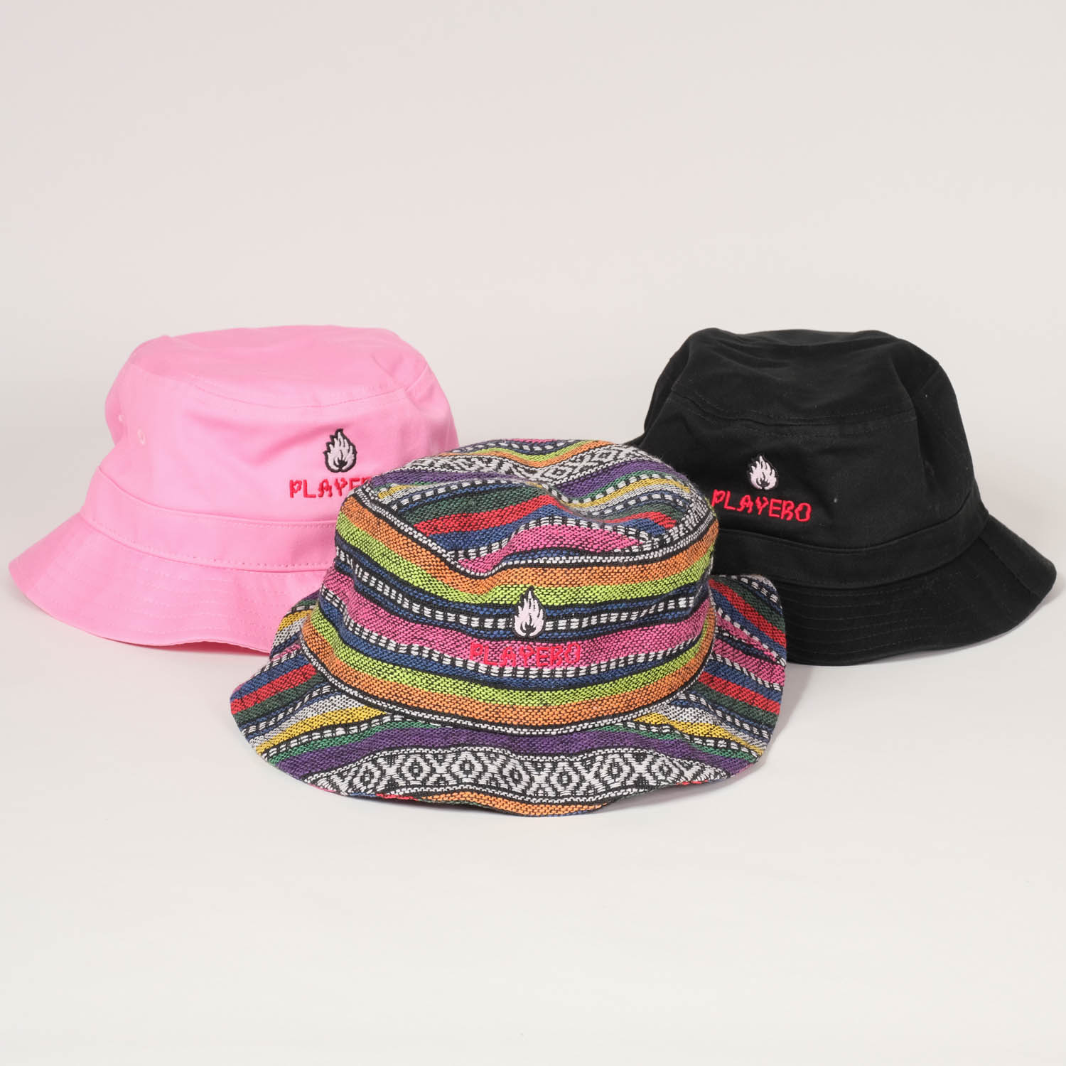Bubblegum Fire Bucket Hat 