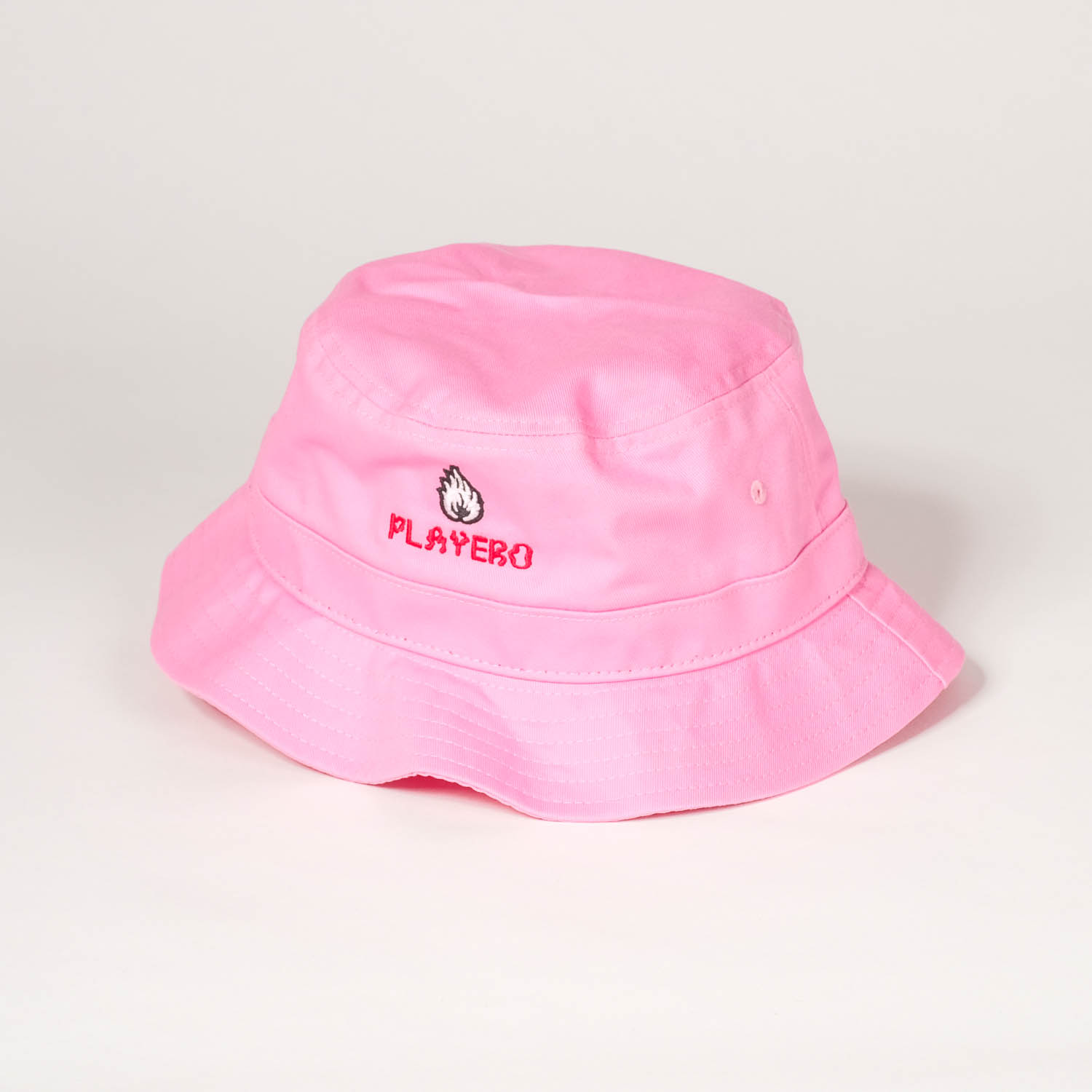 Bubblegum Fire Bucket Hat Pink