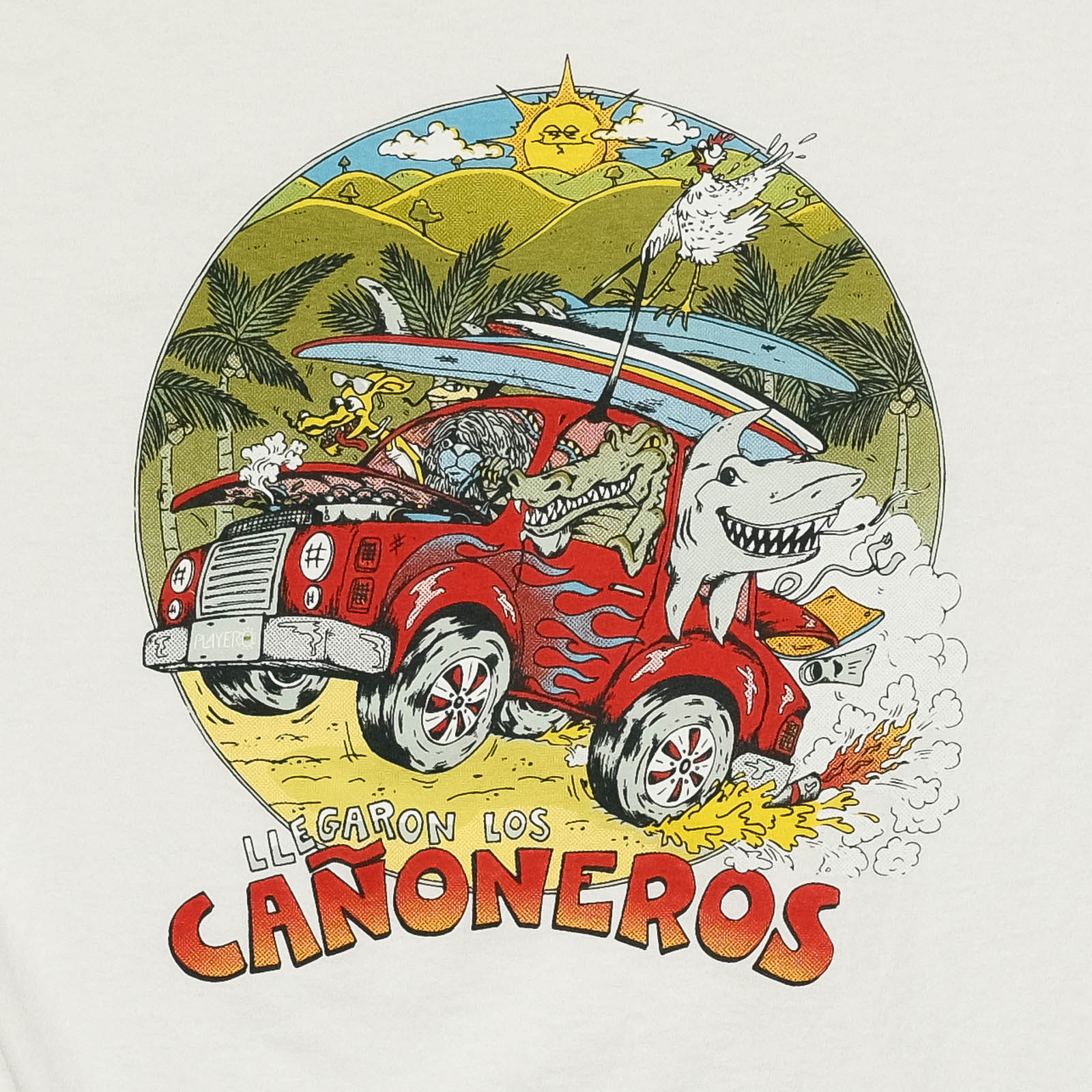 Cañoneros Kids Baseball Tee 