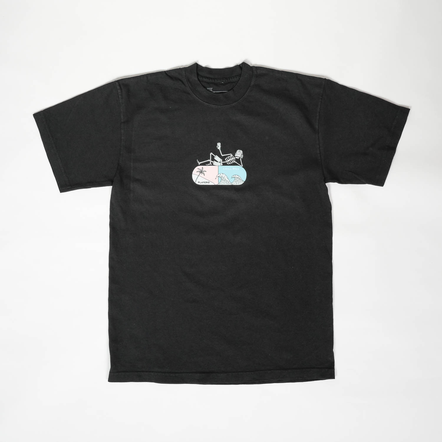 Chill Pill Mens Tee Black