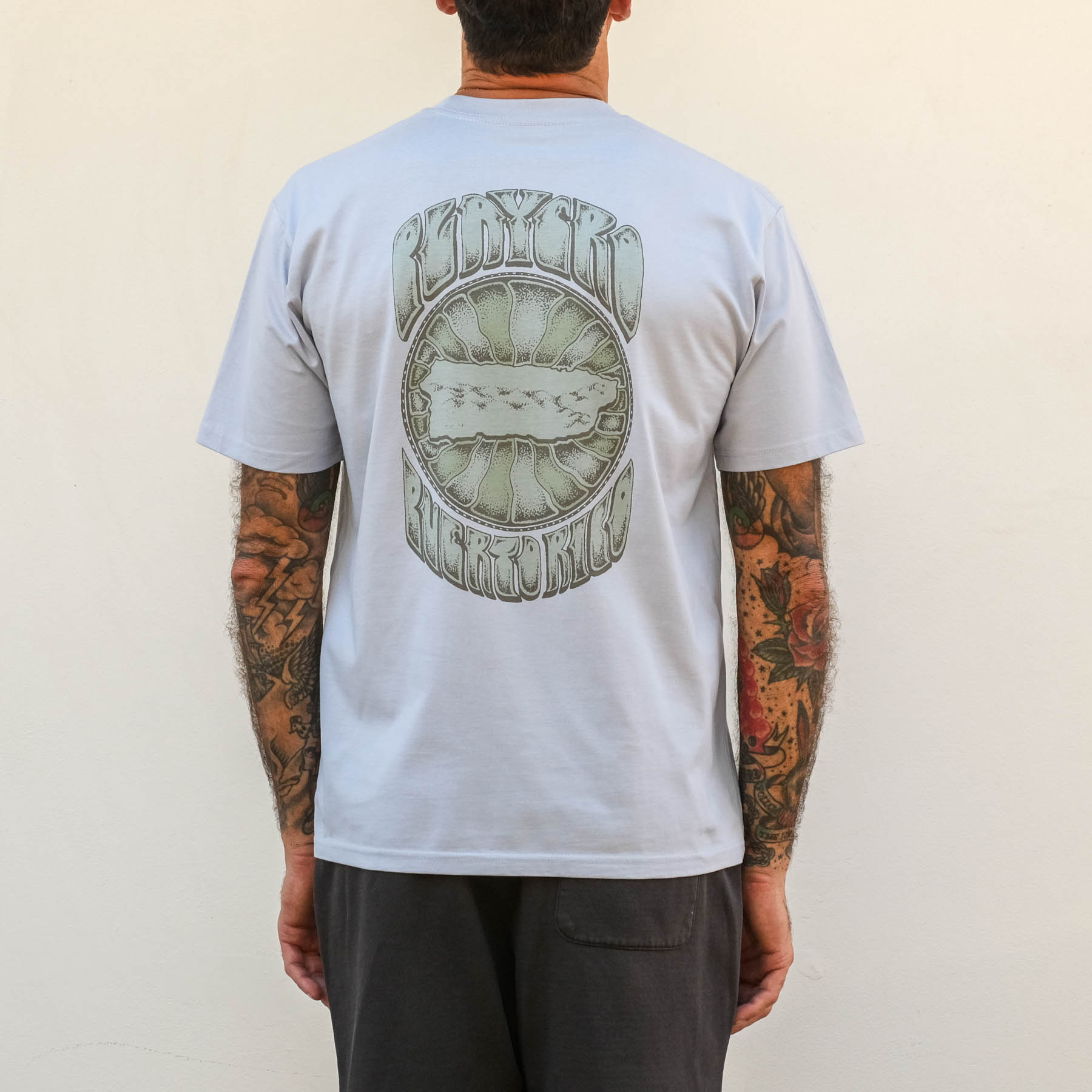 Cosmico Trim Tee Light Blue