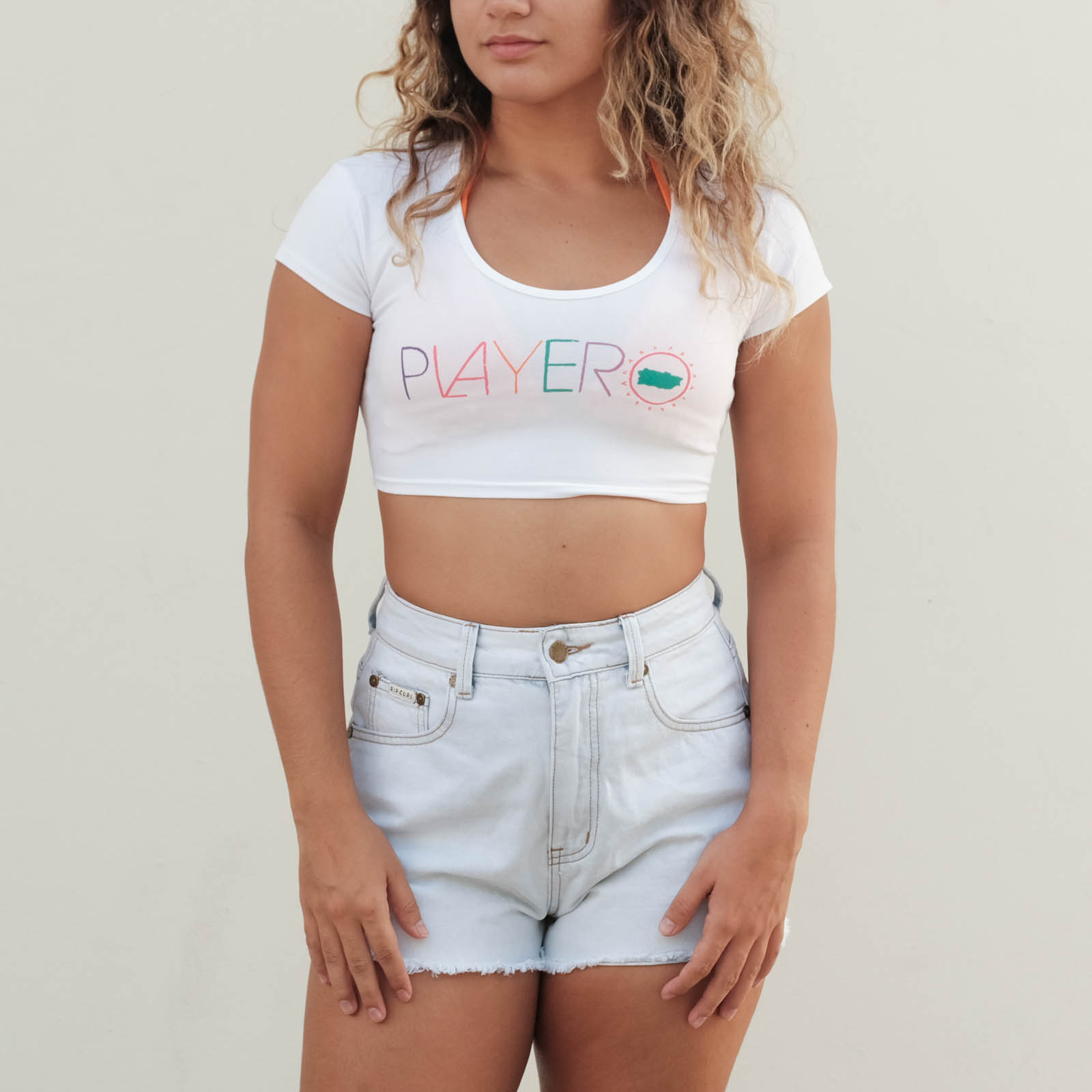 Crayolazo Baby Crop Tee 
