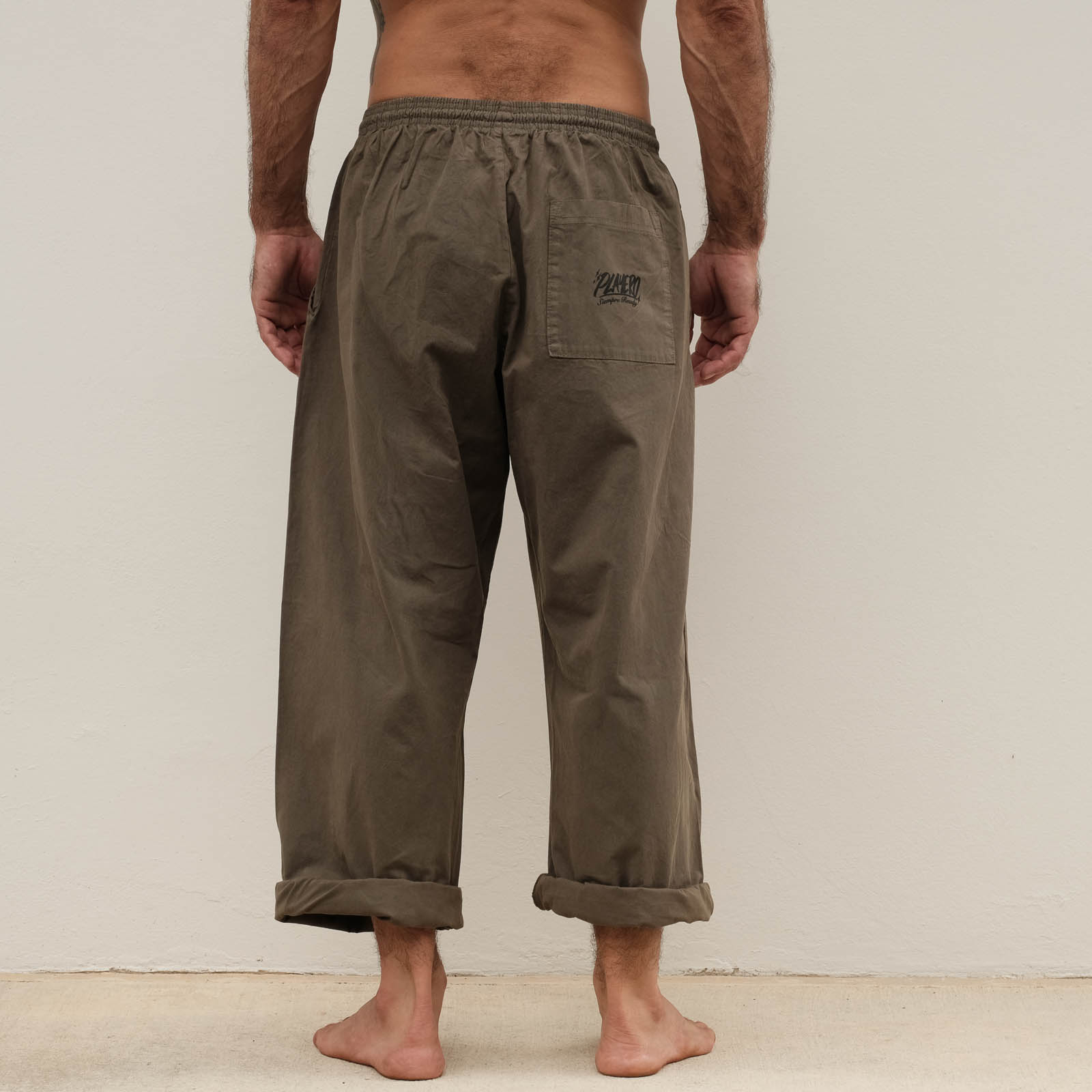 Essentials Poplin Wide Pant 