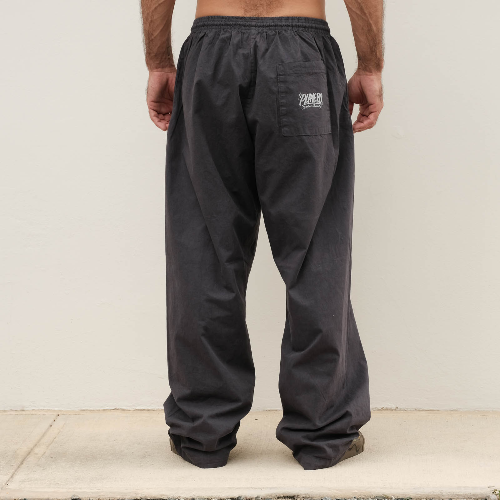 Essentials Poplin Wide Pant 