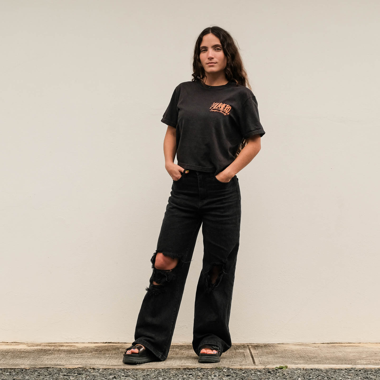  Essentials Boxy Womens Tee 