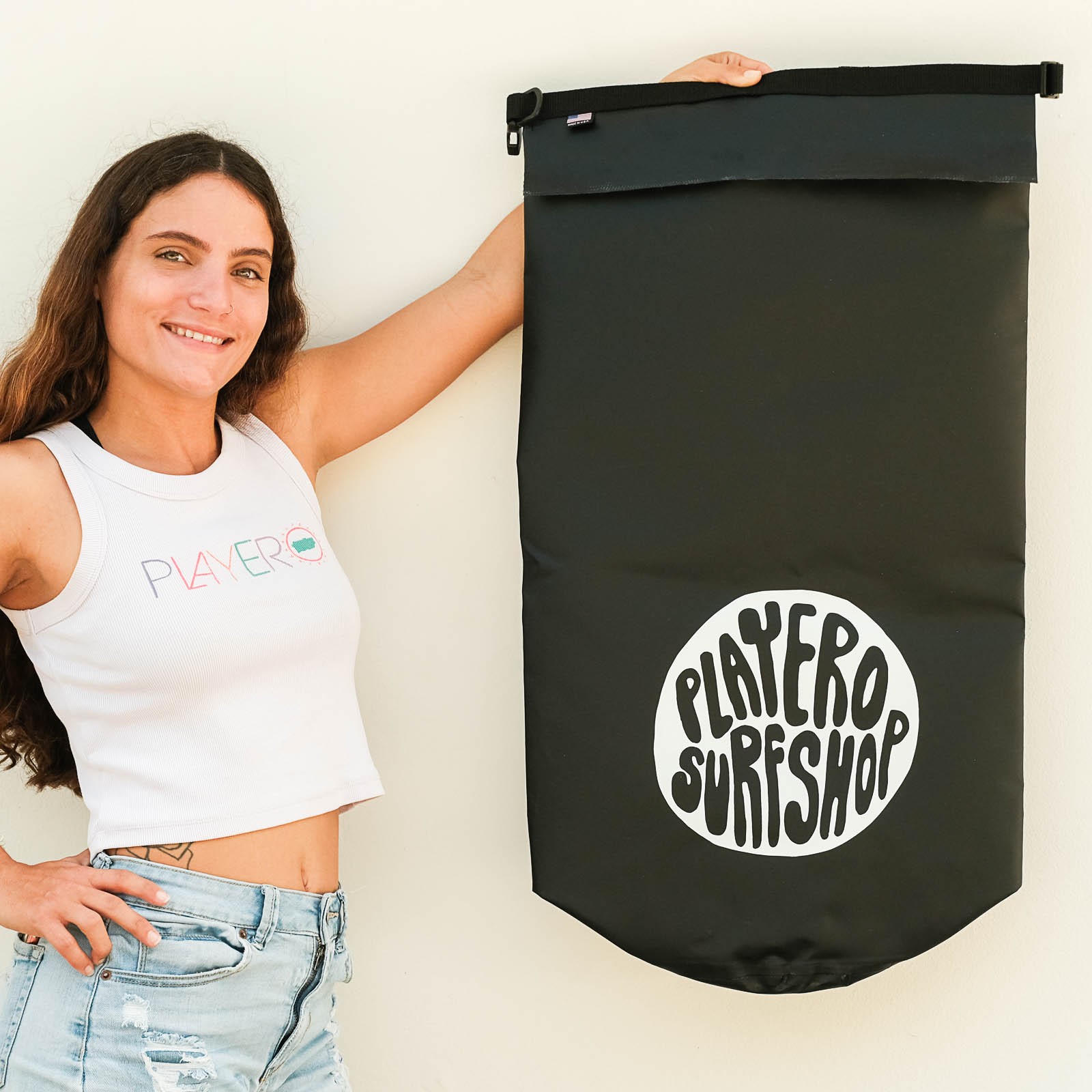 Goo Surf Shop Large Dry Bag Black