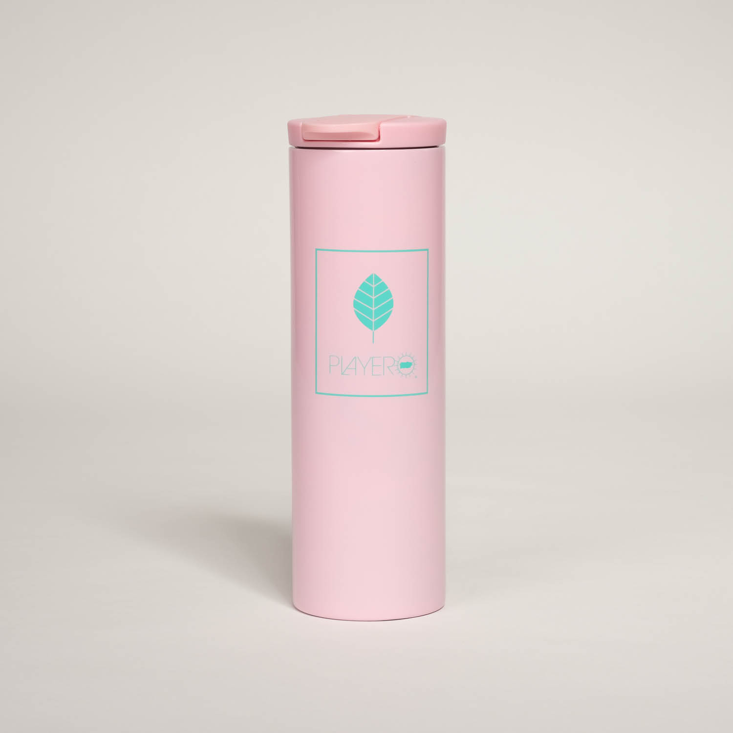Hoja 16oz Insulated Tumbler Pink