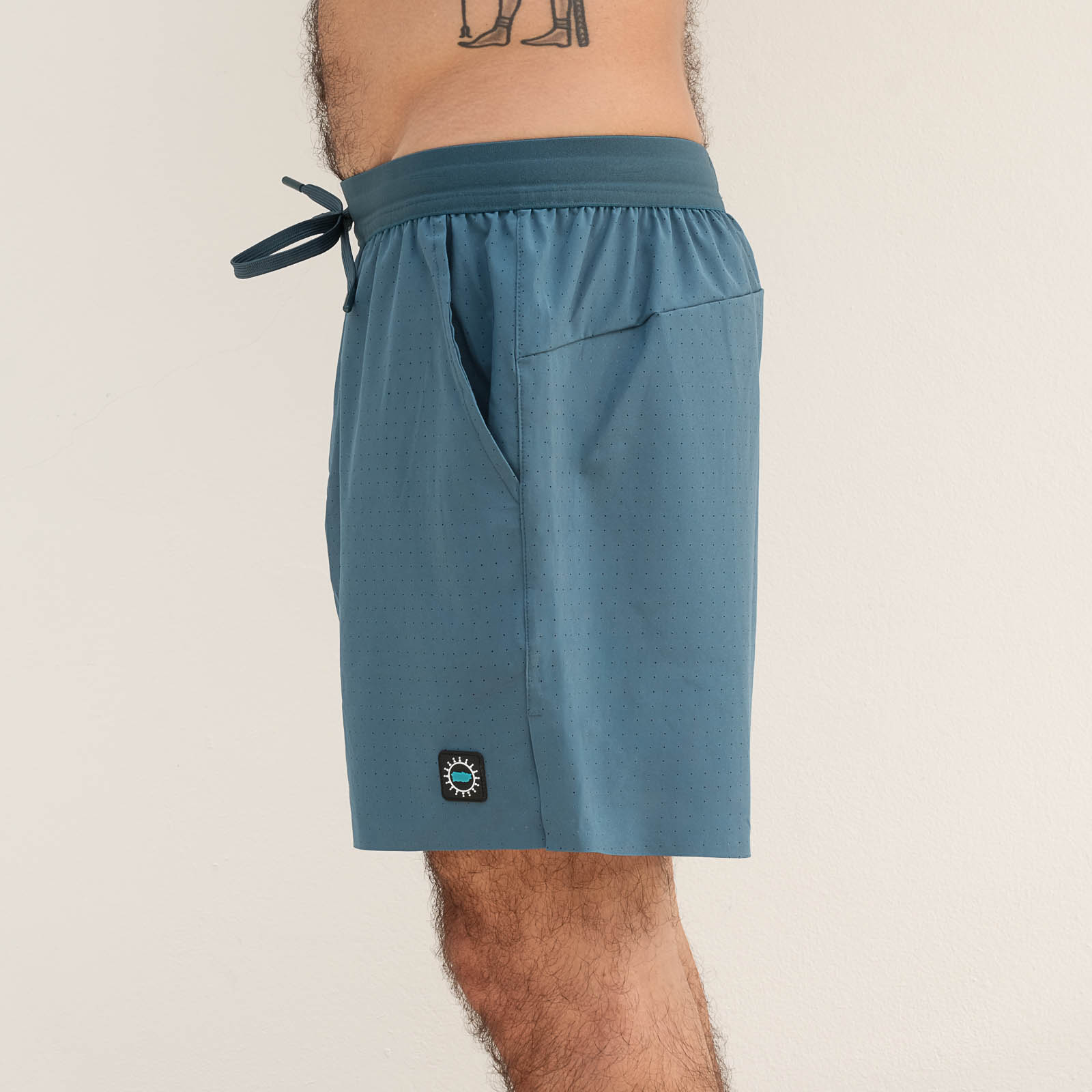 Iconic Perforated Active Short 6