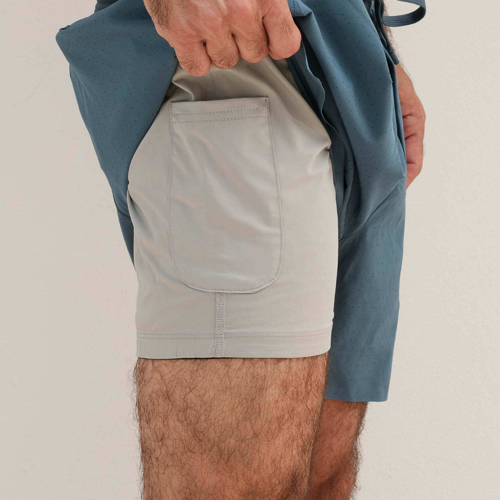 Iconic Perforated Active Short 6