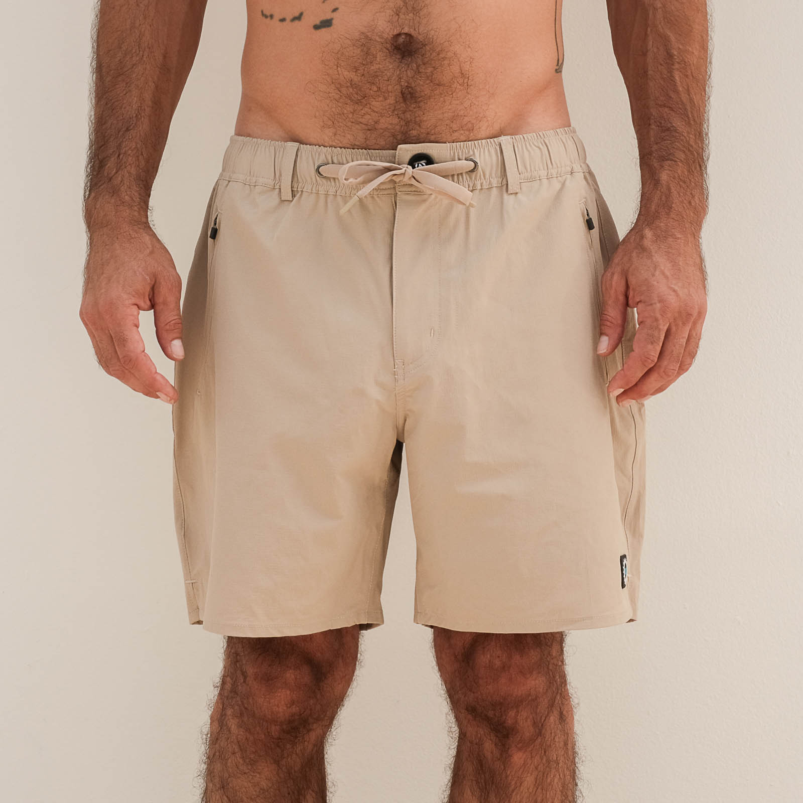 Iconic Rip-Stop Short Khaki