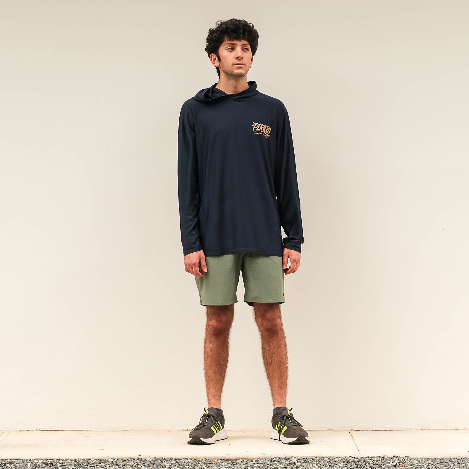 Essentials Nylon Mens Beach Hoodie 