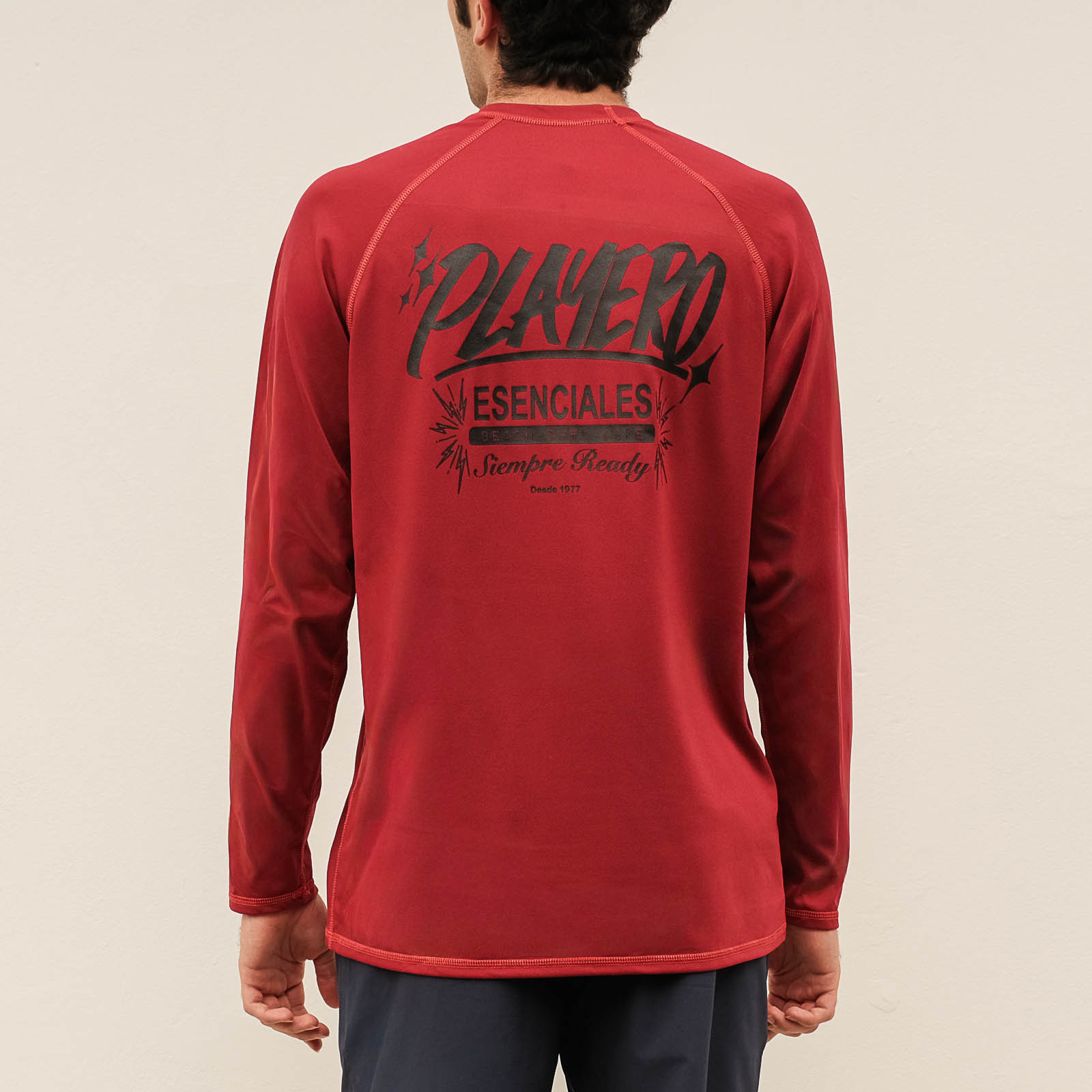Essentials Nylon Mens Long Sleeve 