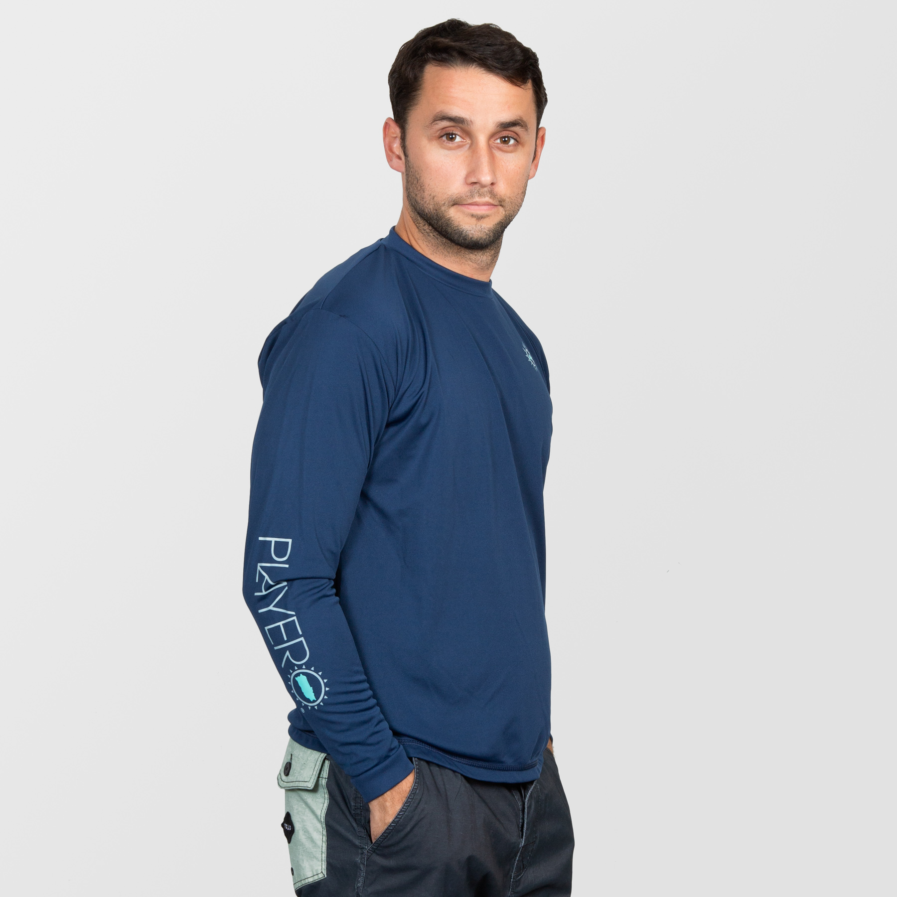 Mens Happy Sun Lightweight Long Sleeve 