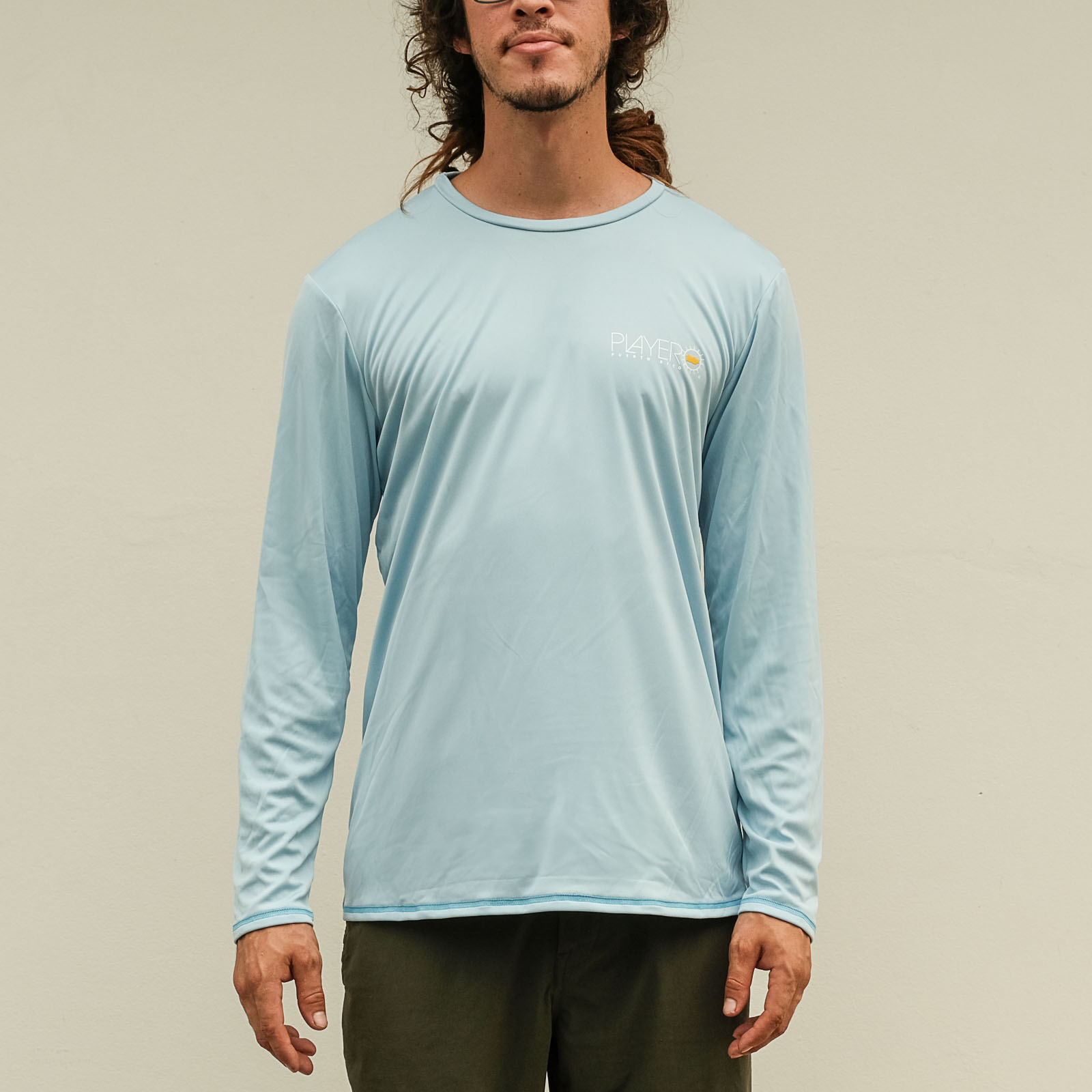  Classic Beach Long Sleeve Light Blue