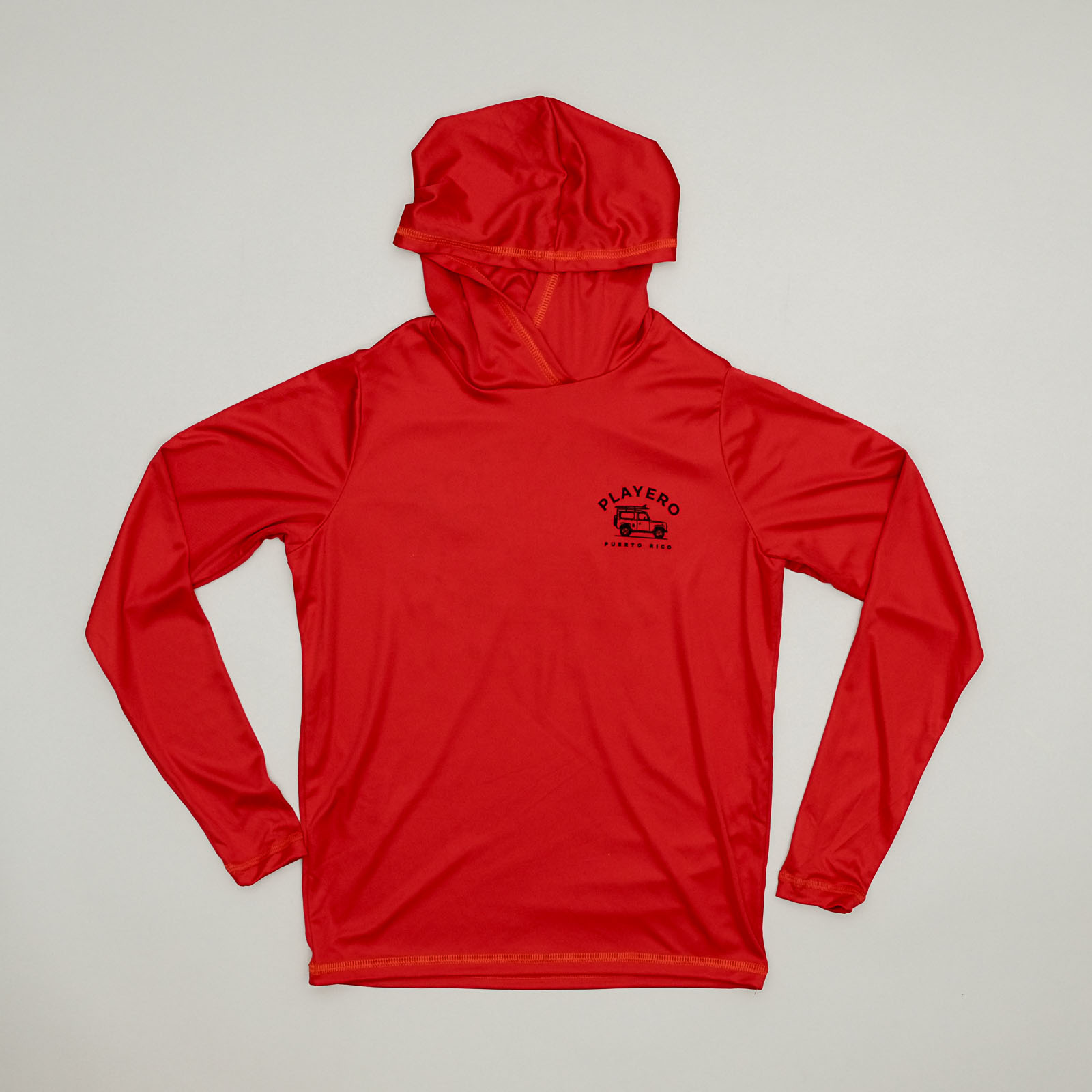 Surfari Kids Beach Hoodie Dark Red