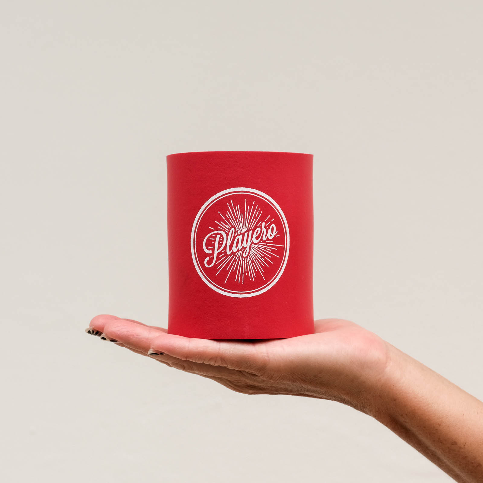  Classic Round Can Koozie Coral