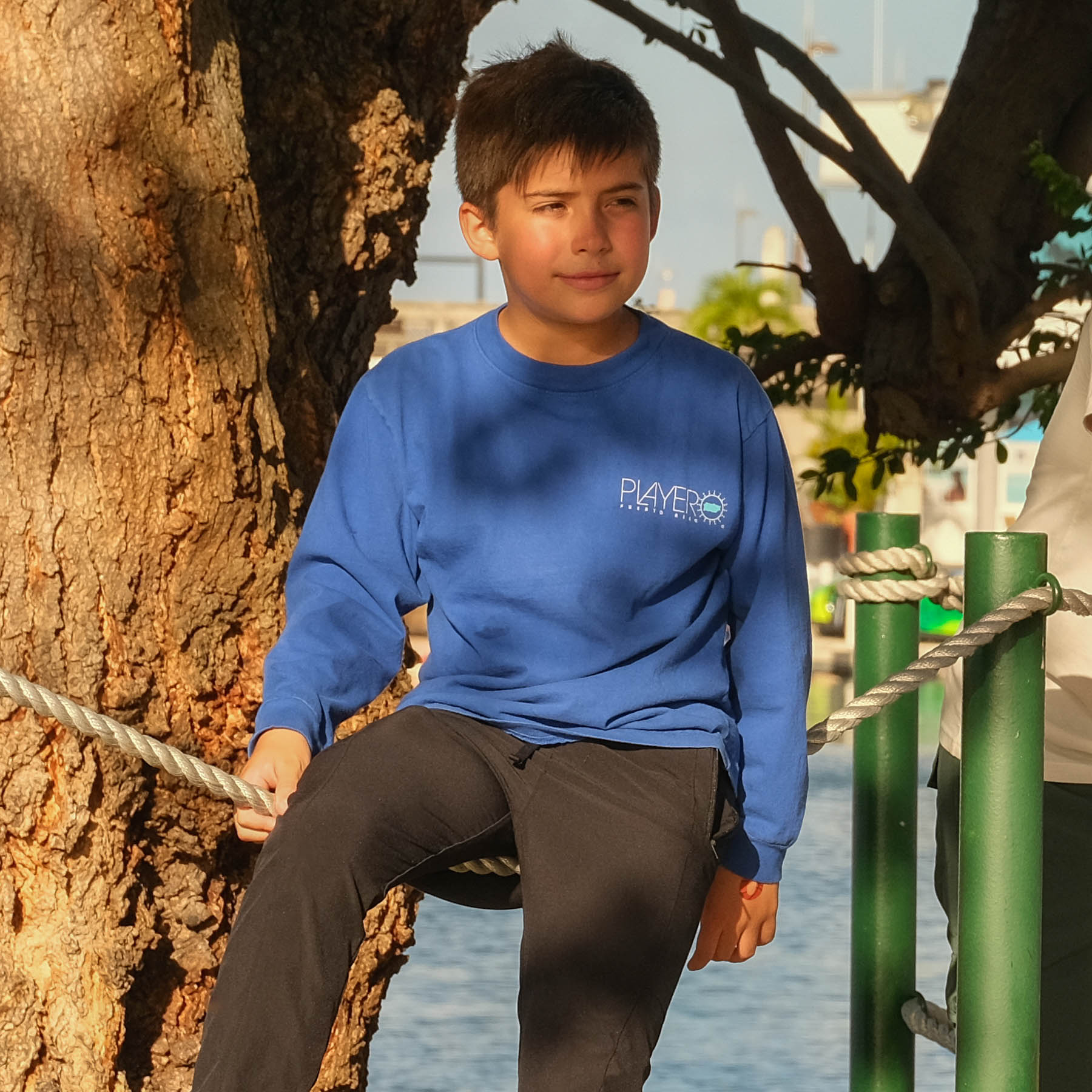  Classic Kids Long Sleeve Royal Blue