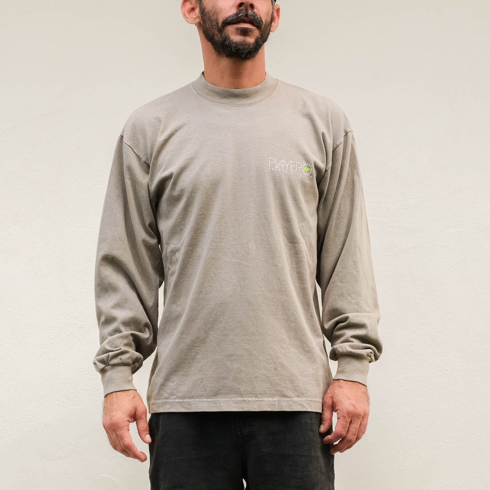  Classic Long Sleeve  Mock Stone