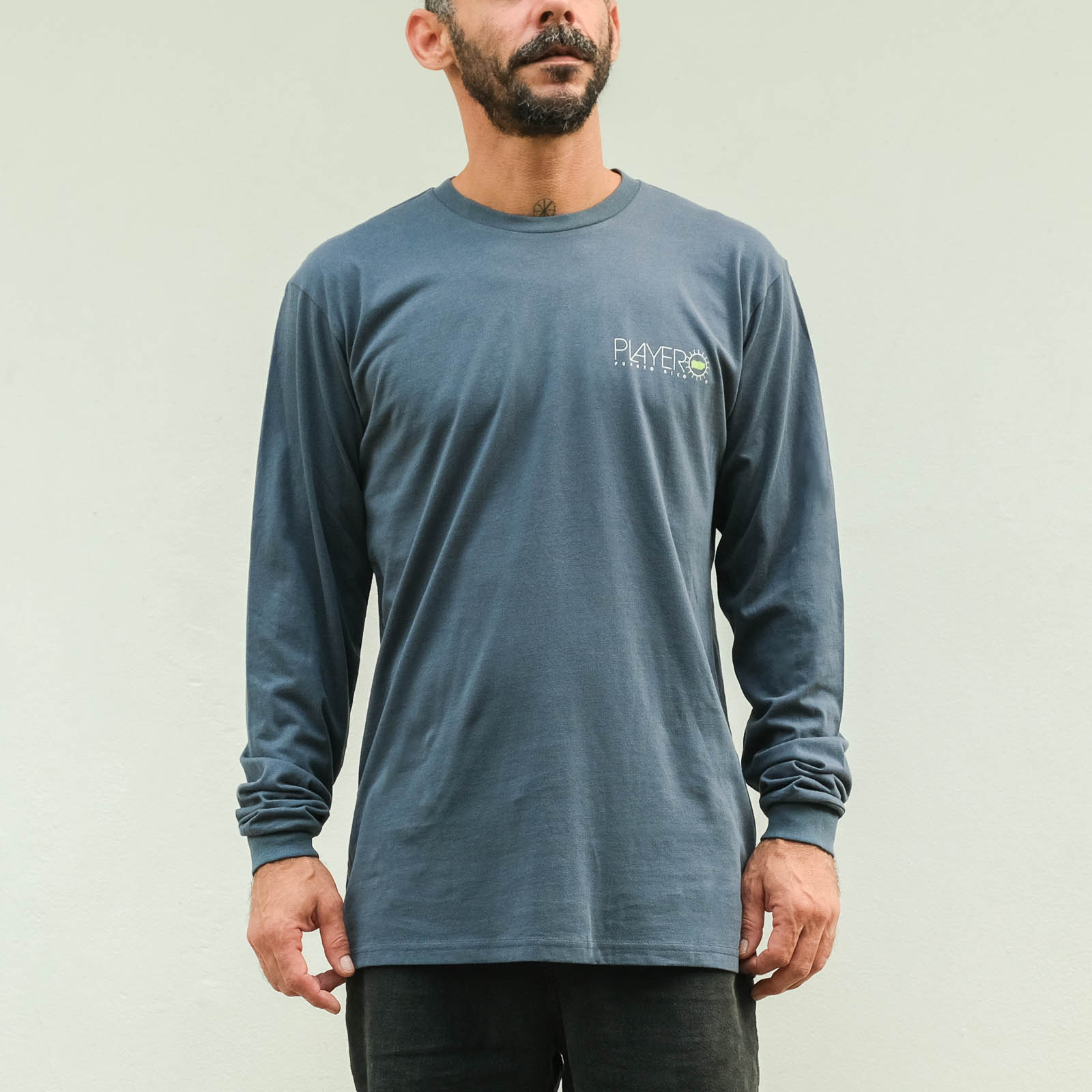  Classic Long Sleeve Lightweight Deep Blue
