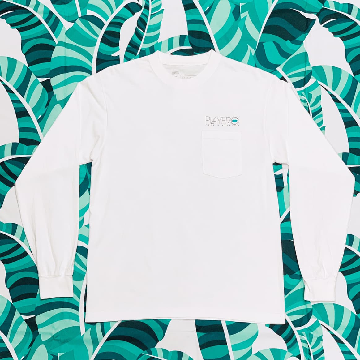 Classic Mens Long Sleeve Pocket White