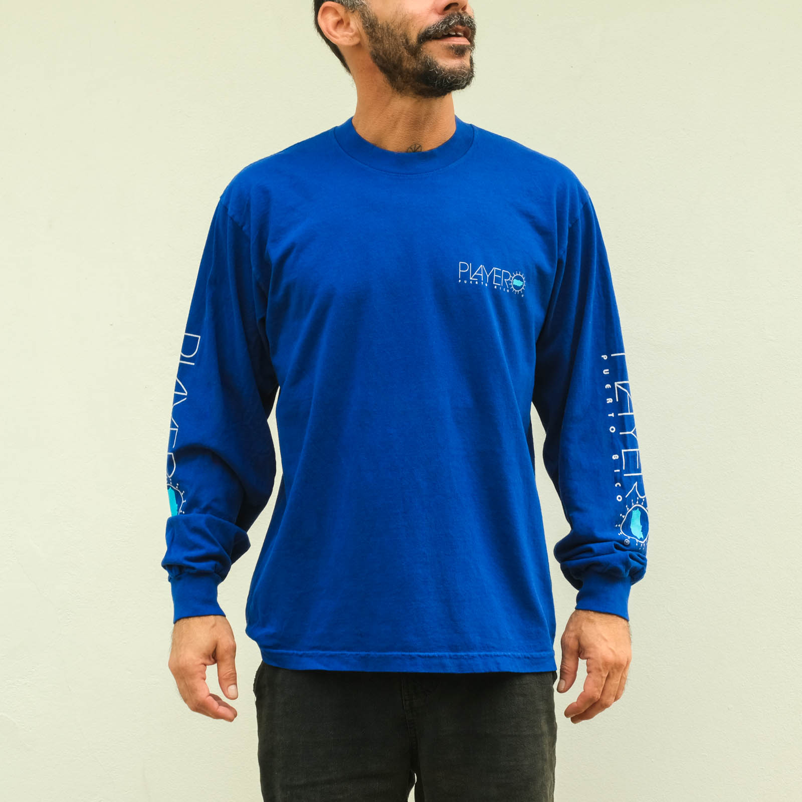  Classic Long Sleeve Royal Blue