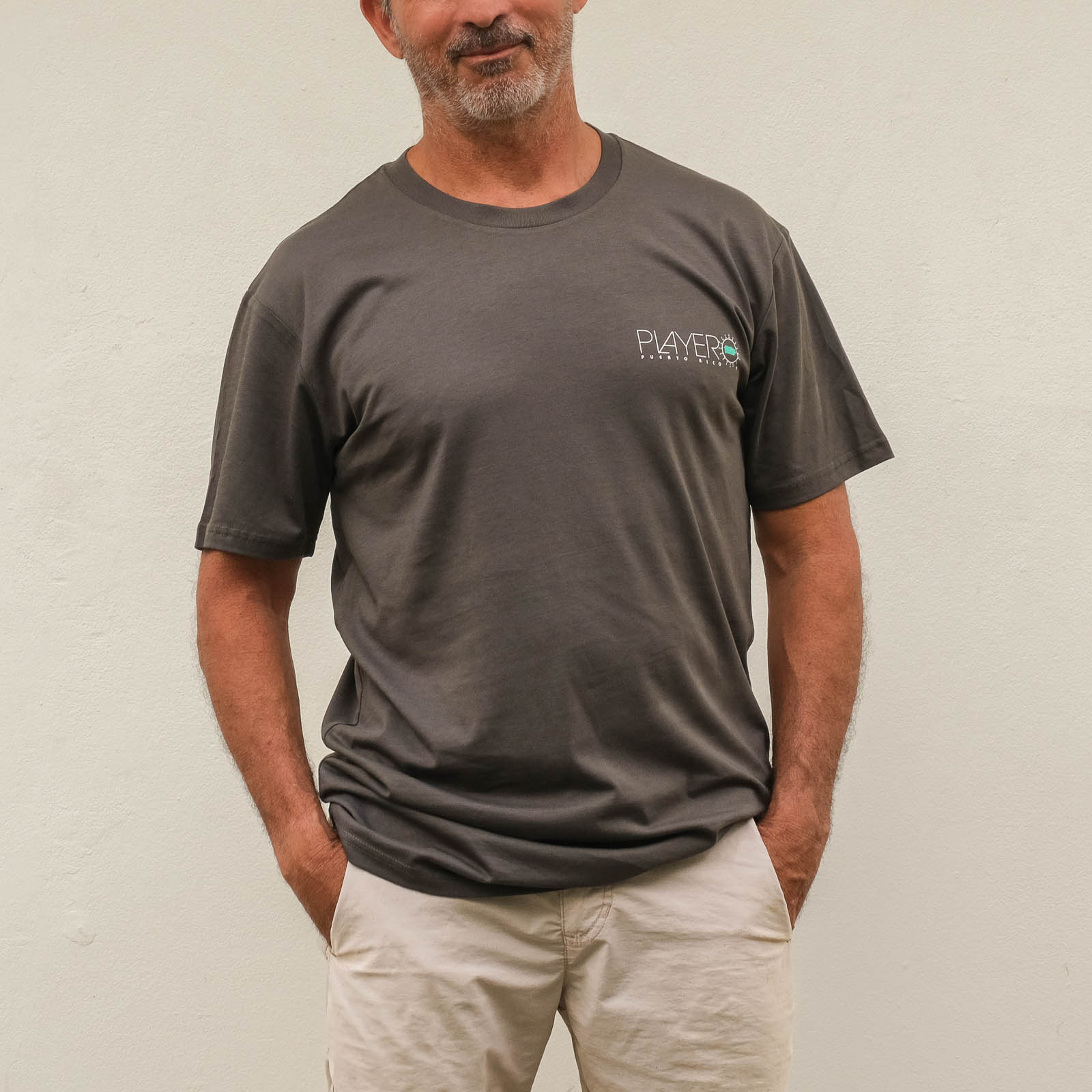  Classic Lightweight Tee Charcoal