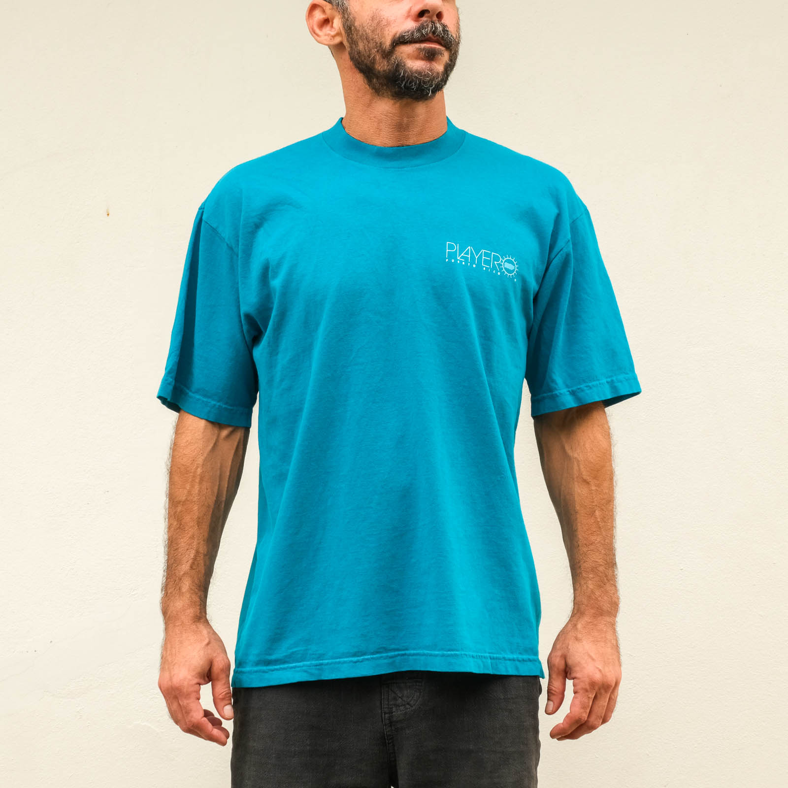  Classic Tee Teal Blue