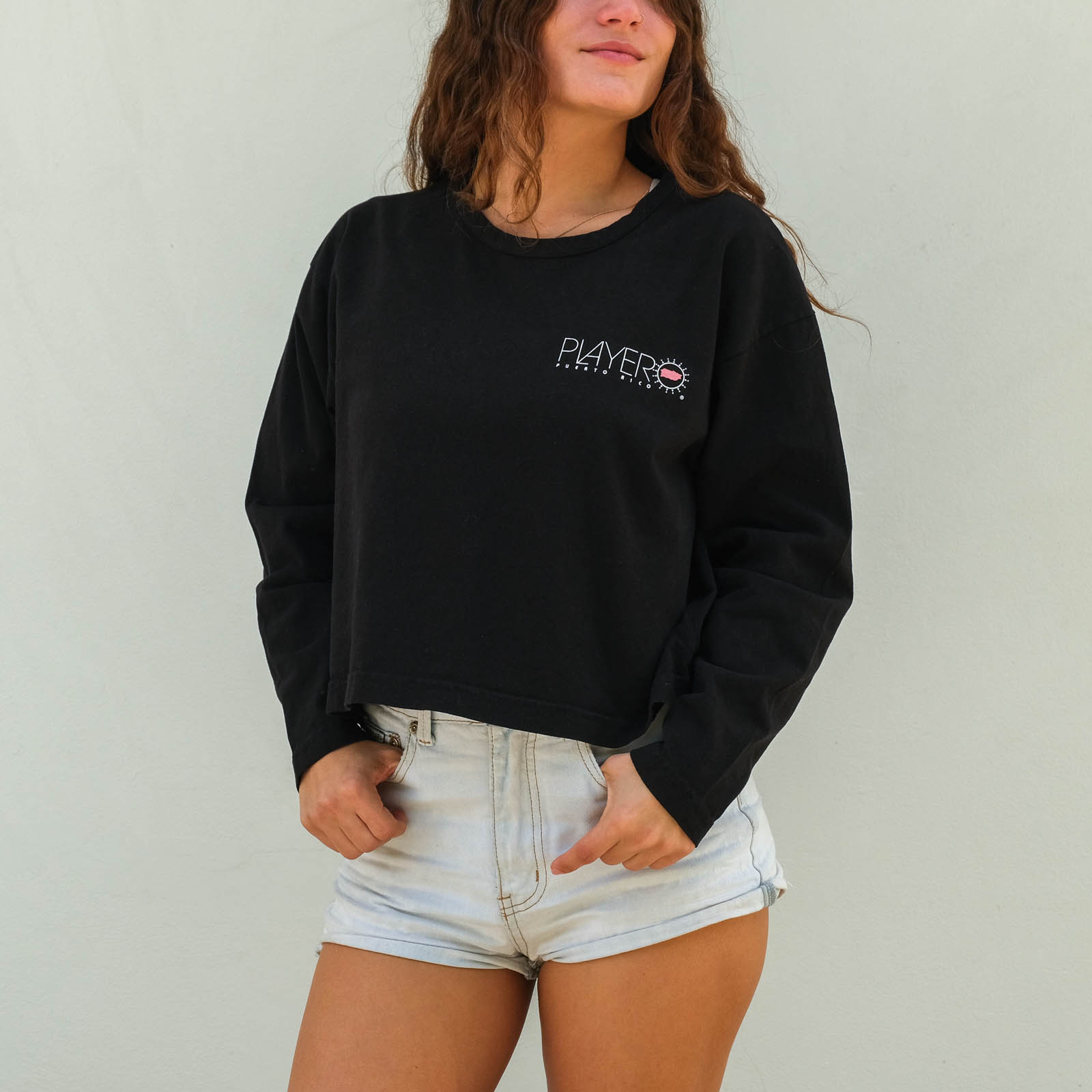  Classic Womens Long Sleeve Mid Black