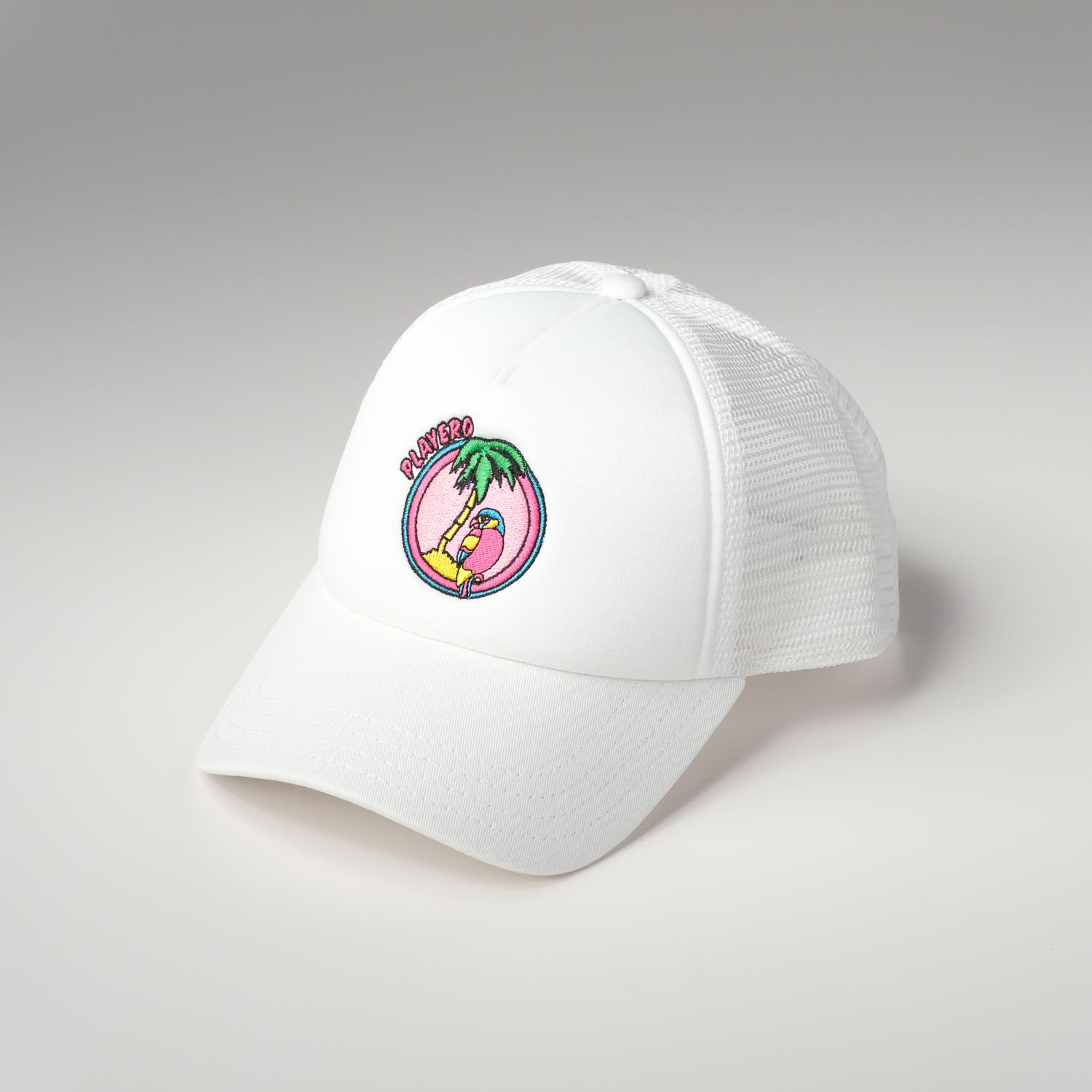 Miami Trucker Hat White