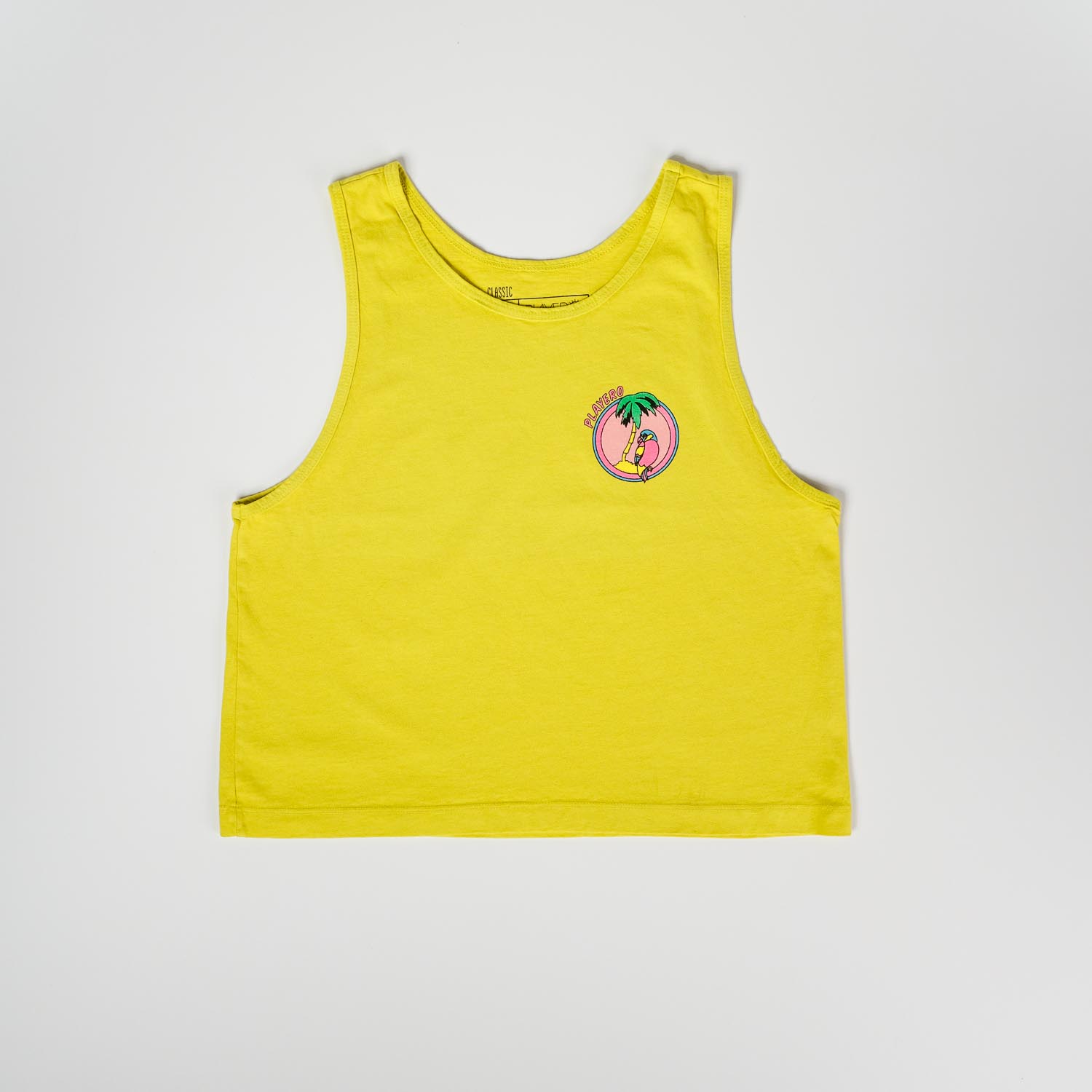Miami Womens Mid Tank Yellow