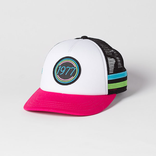 Neon '77 Trucker Fuchsia