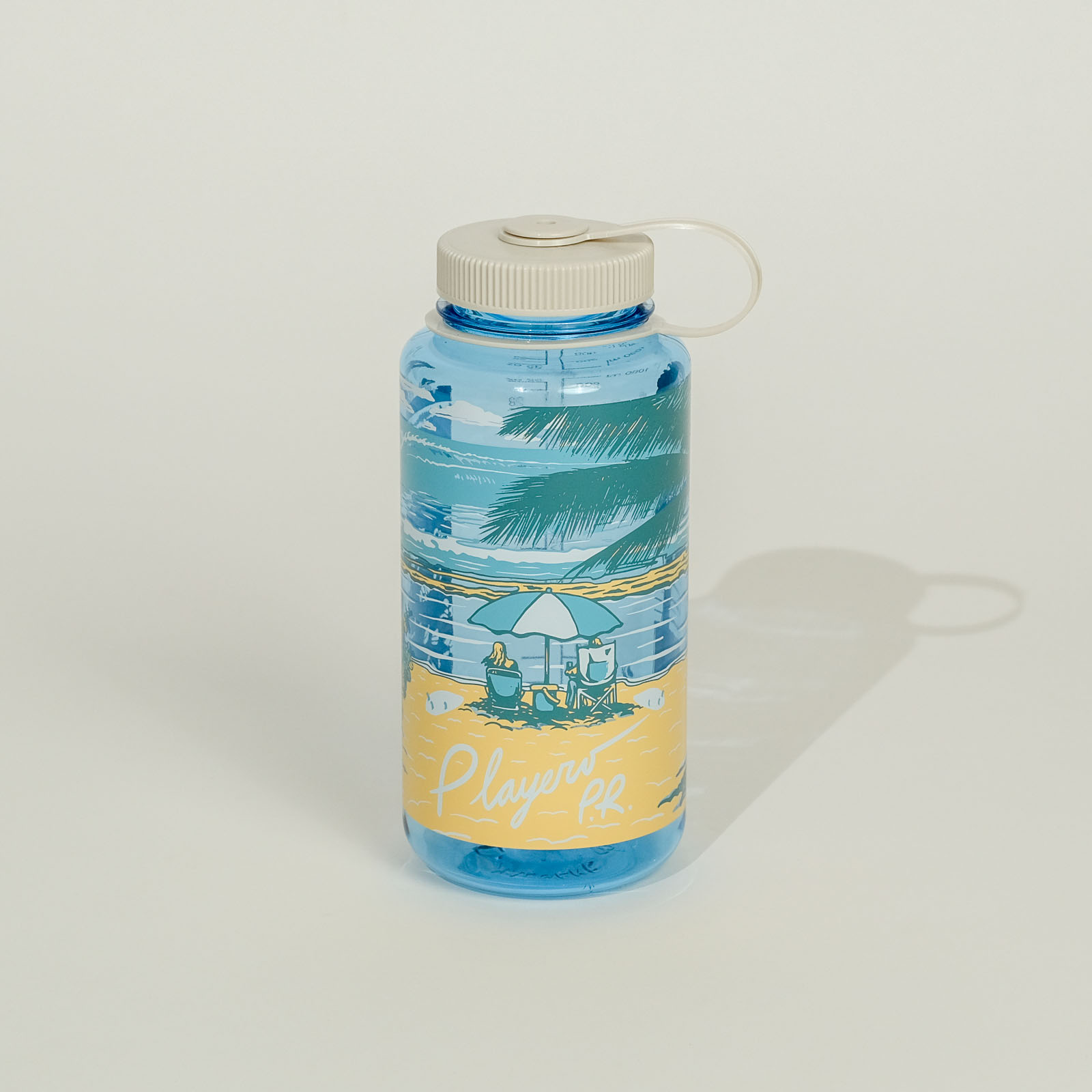 Chatarra Wide-Mouth 32oz Bottle Blue