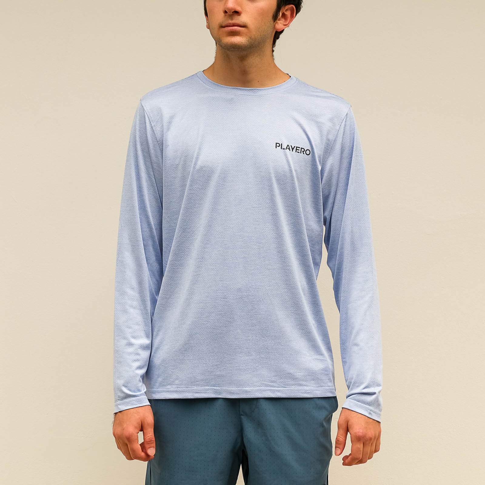 Heat Wave Eco Dry Long Sleeve Light Blue