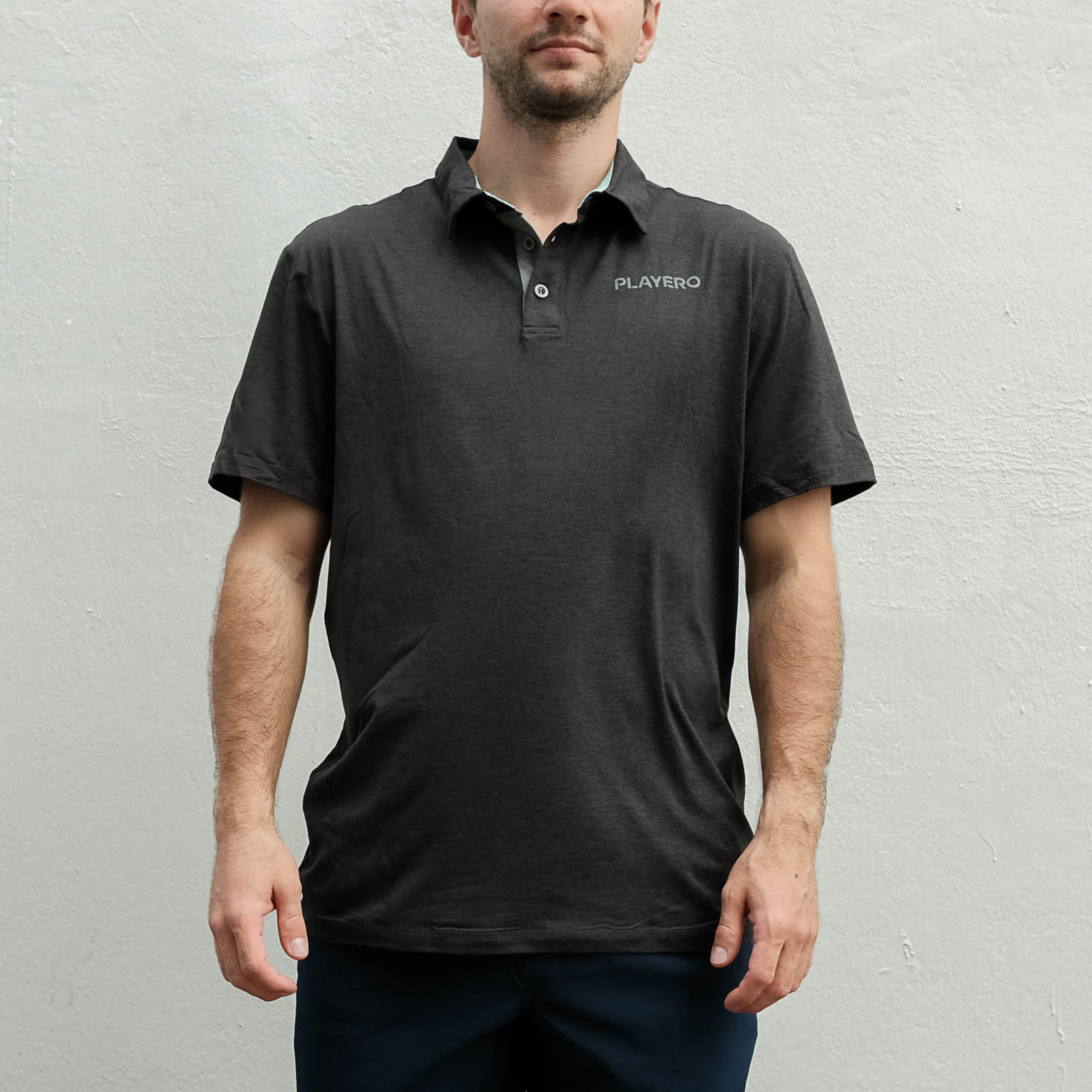 Heat Wave Performance Polo Black