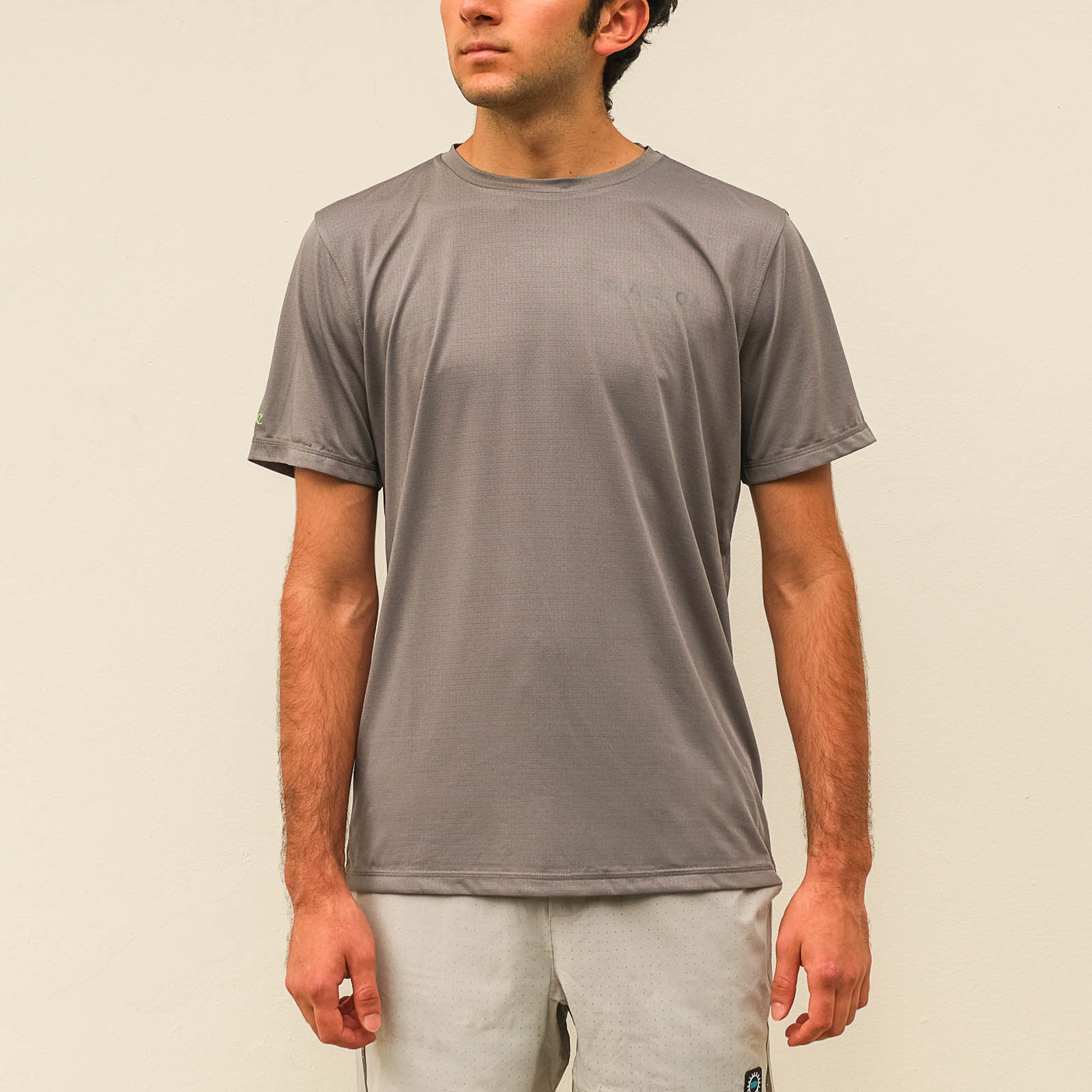 Heat Wave Eco Dry Tee Light Grey