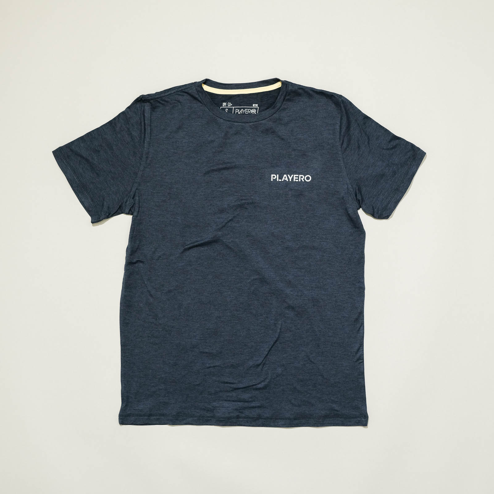  Heat Wave Performance Tee Heather Blue