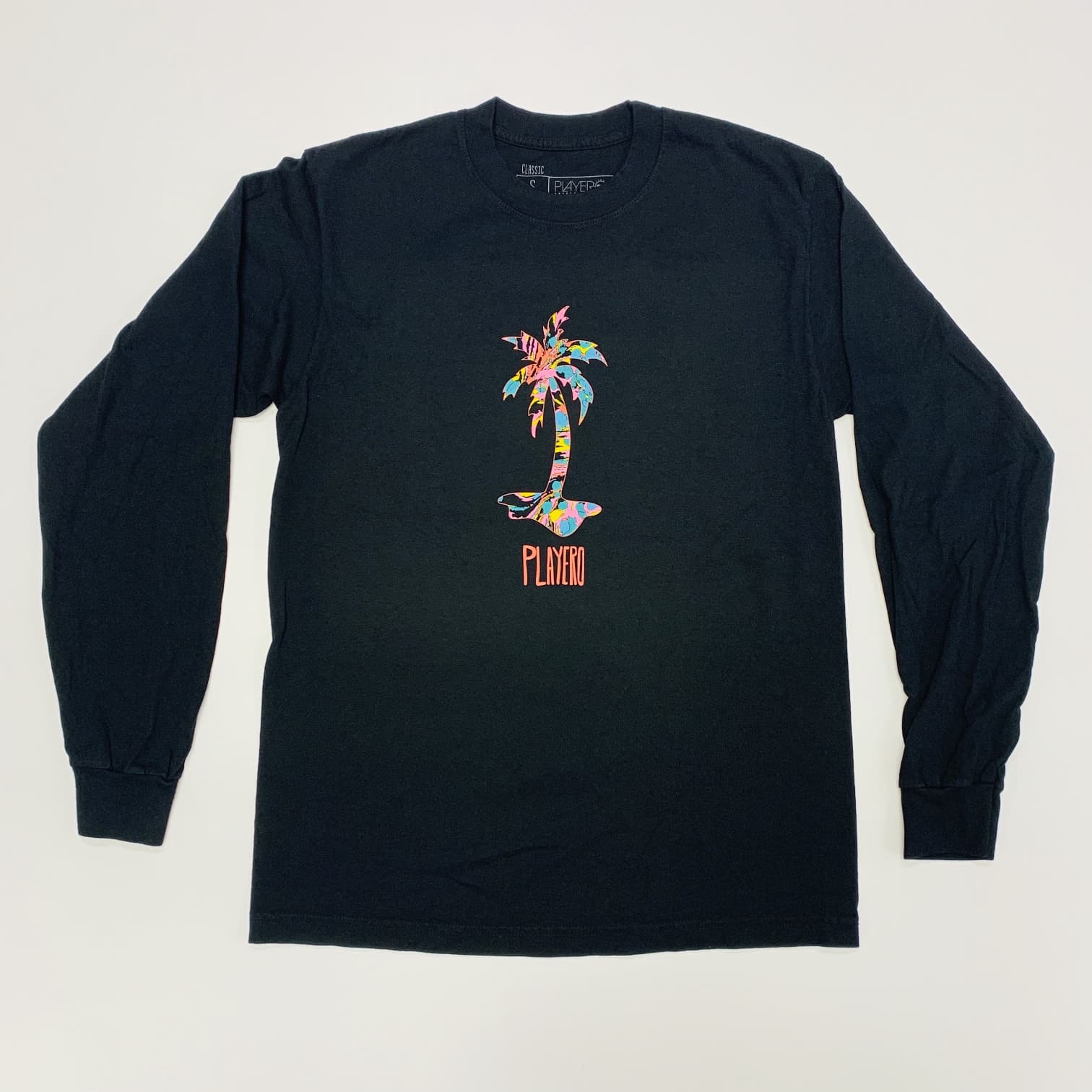 Palma Mens Long Sleeve Black