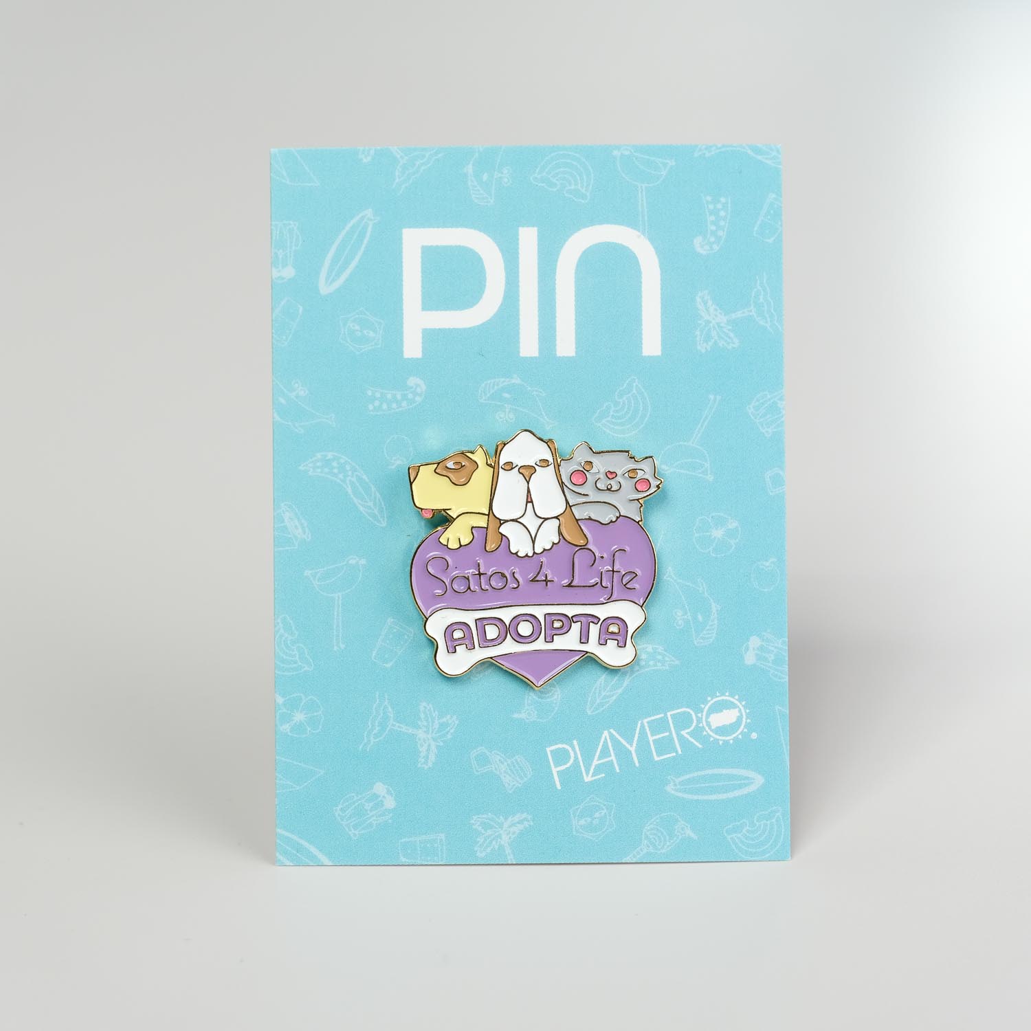 Satos4Life Pin Lilac