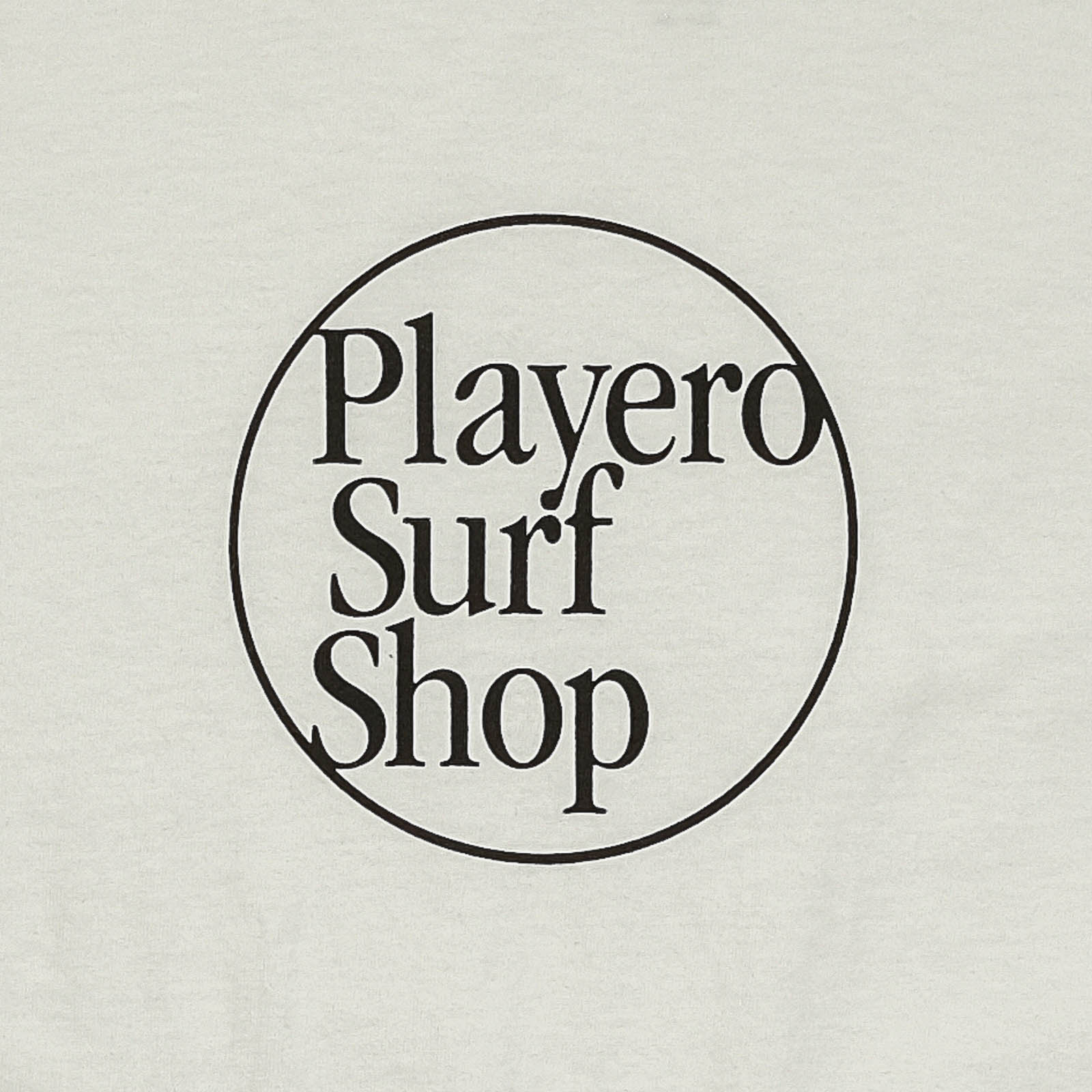  Playero Surf Shop Crop Tee 