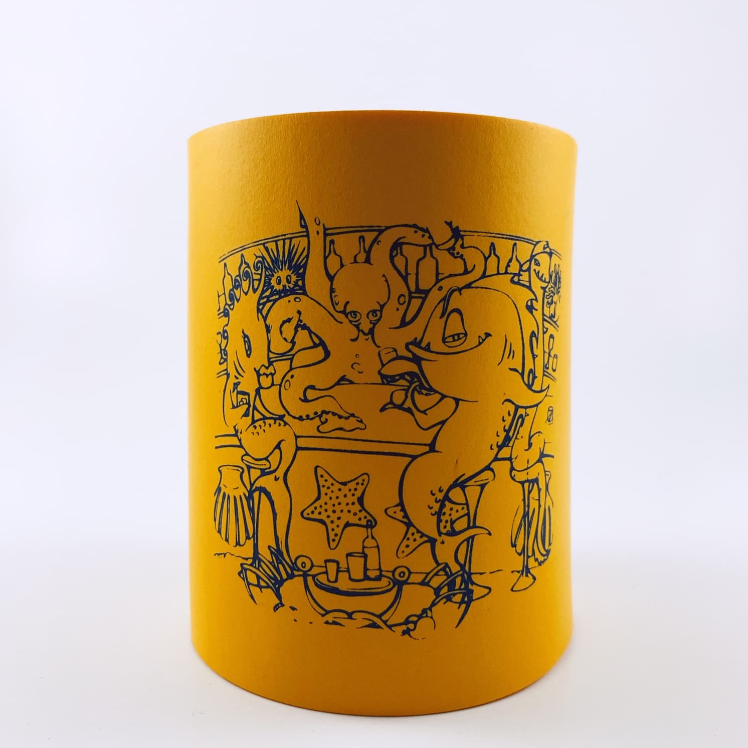 Pub Can Koozie Yellow