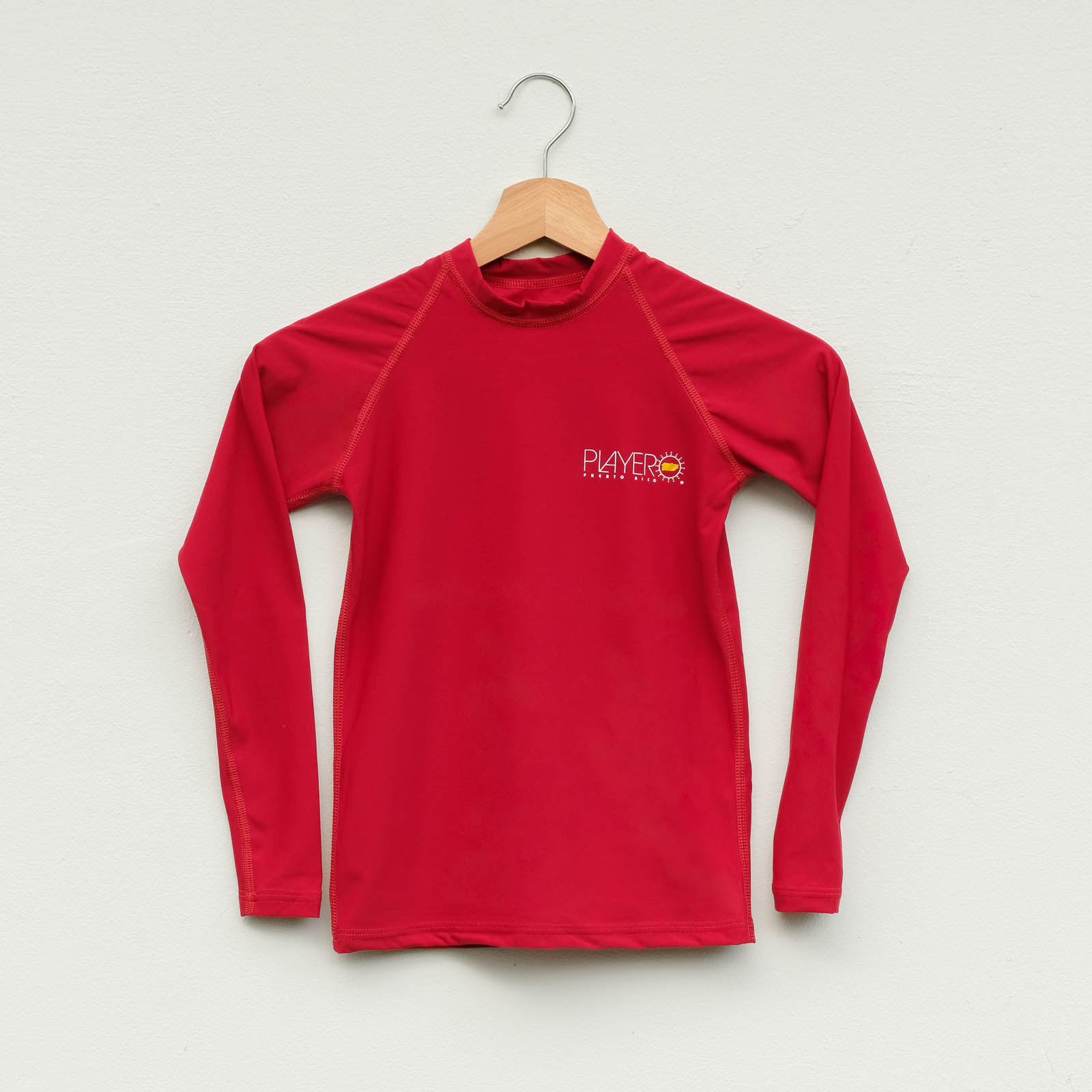  Classic Kids Rashguard Red